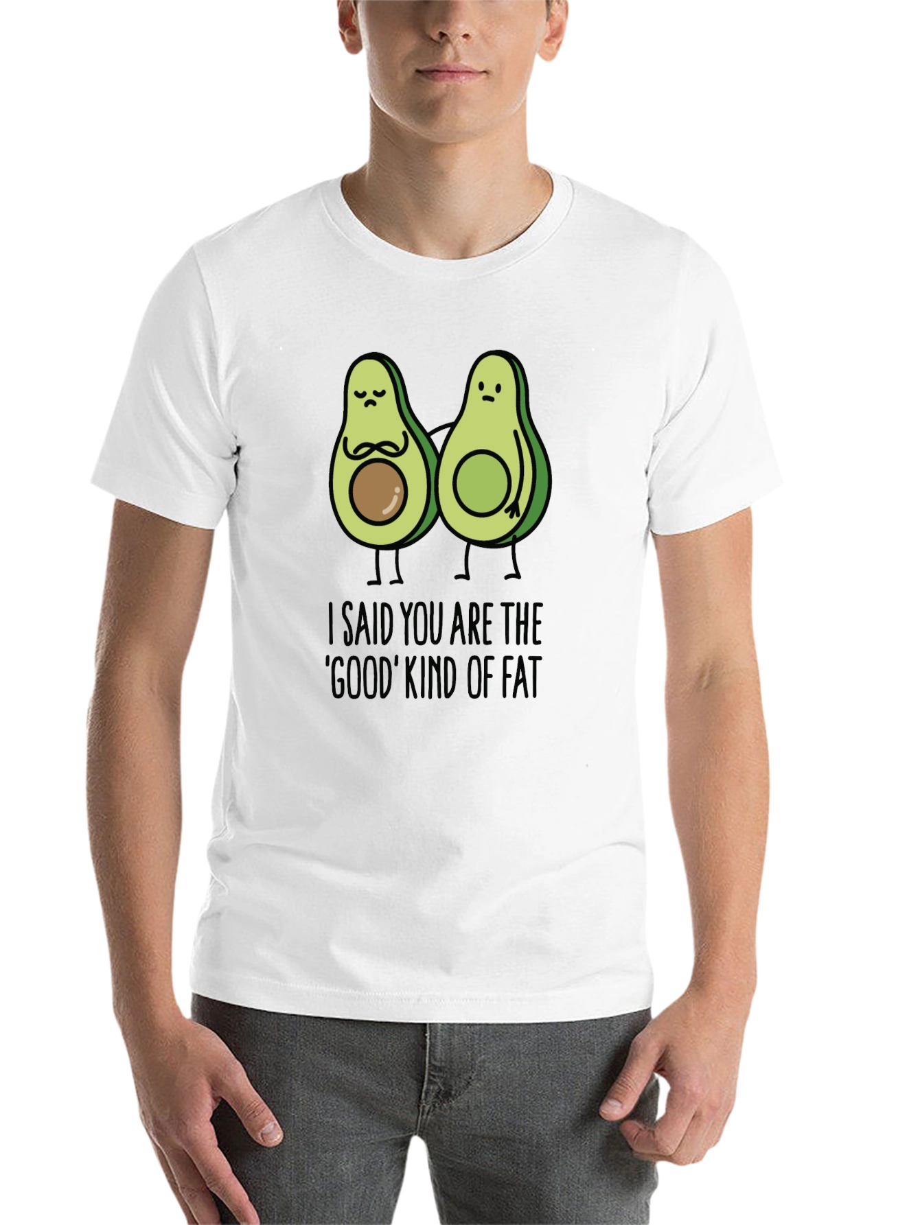 Black Avocado 'Good Kind of Fat' Graphic Tee view 14