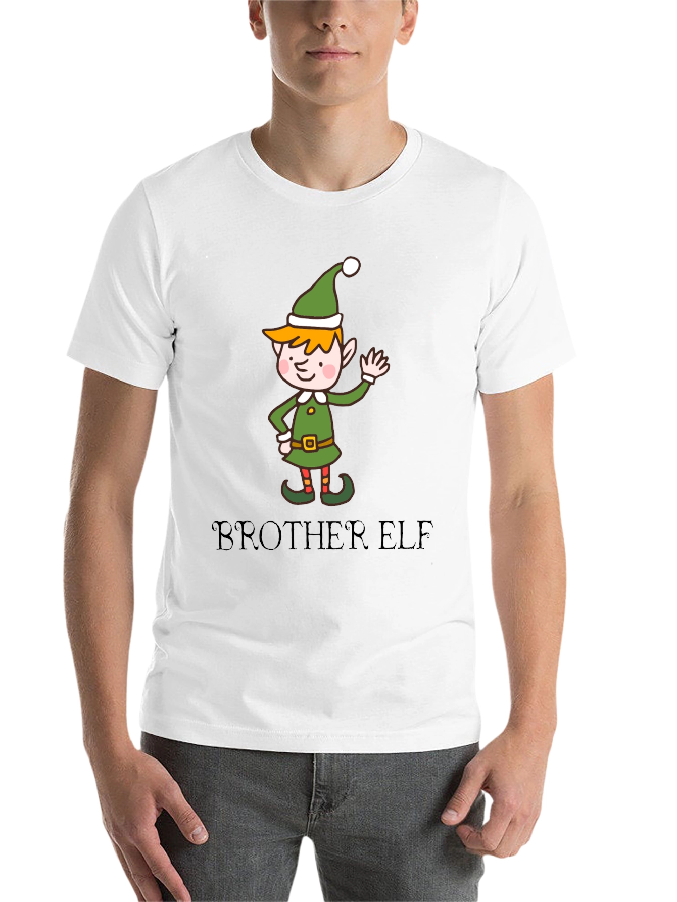 Black Brother Elf T-Shirt view 14