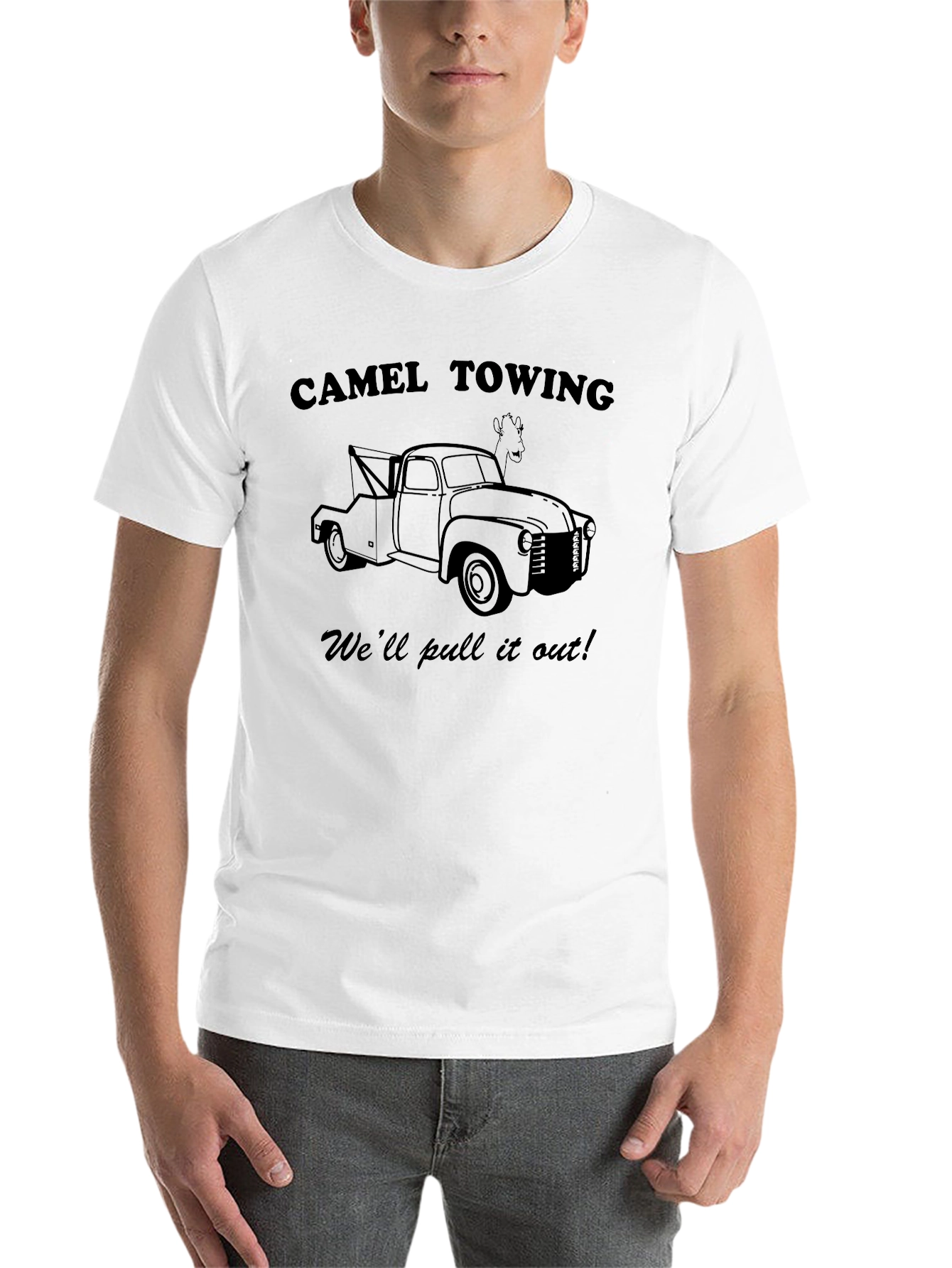 Black Camel Towing T-Shirt - We'll Pull It Out view 14
