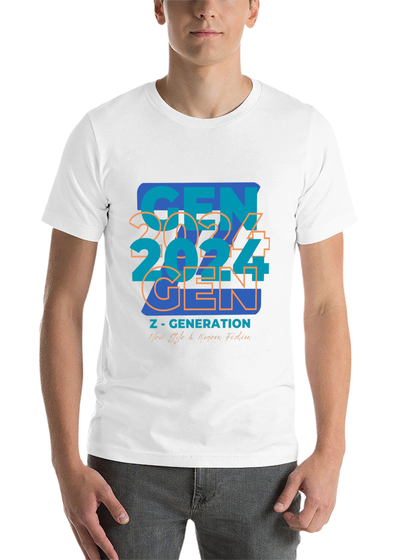 Black Gen Z Graphic Tee - New Age Fashion view 14