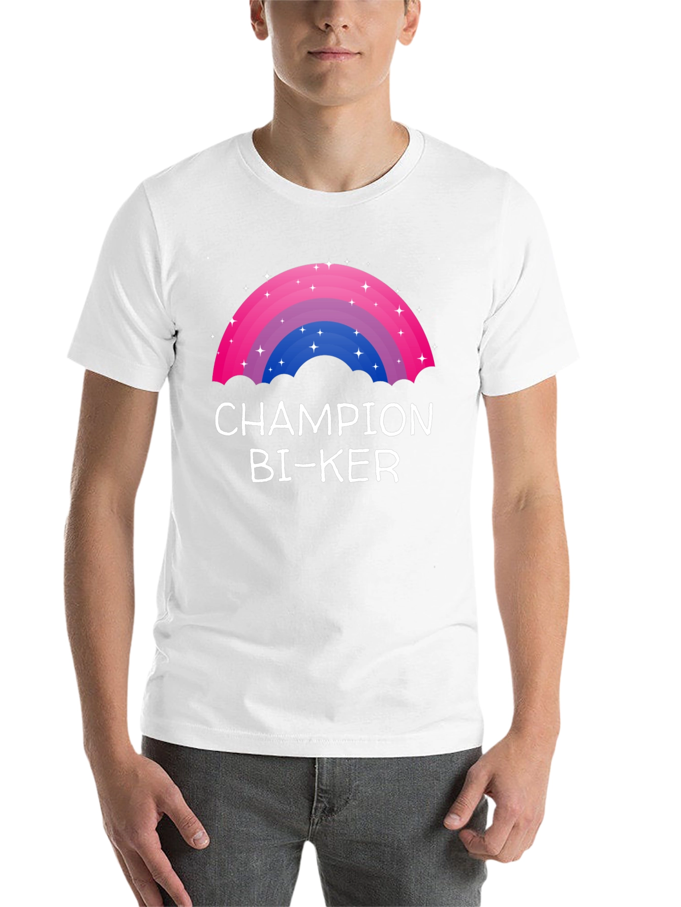 Black Champion BI-KER Rainbow T-Shirt view 14