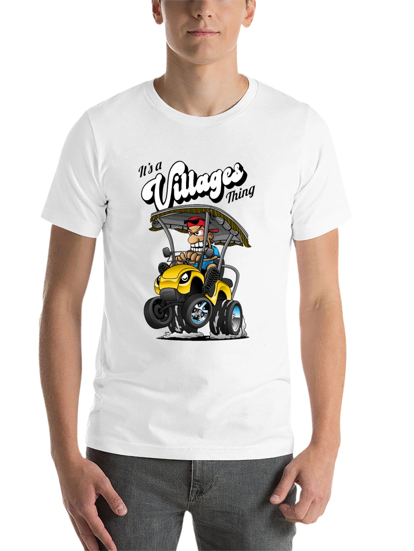 Black It's a Villages Thing Black T-Shirt view 14