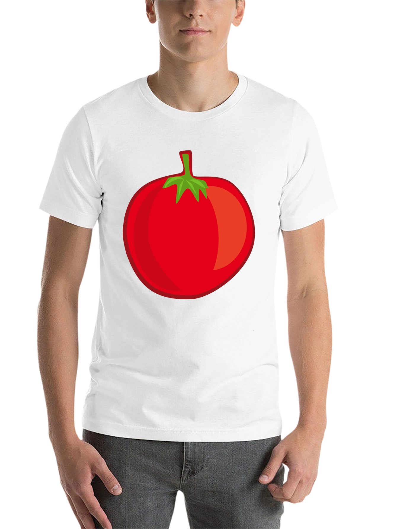 Tomato Graphic Black T-Shirt - 14
