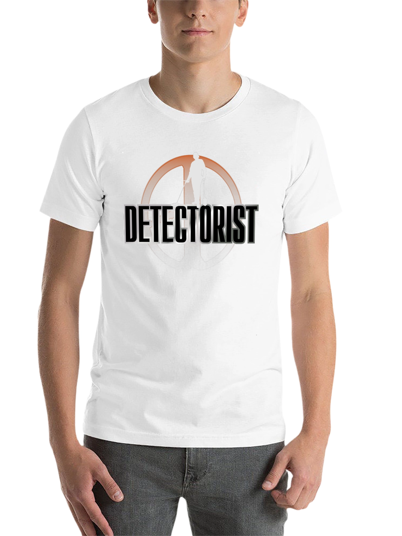 Black Detectorist T-Shirt: Metal Detecting Hobby Apparel view 14