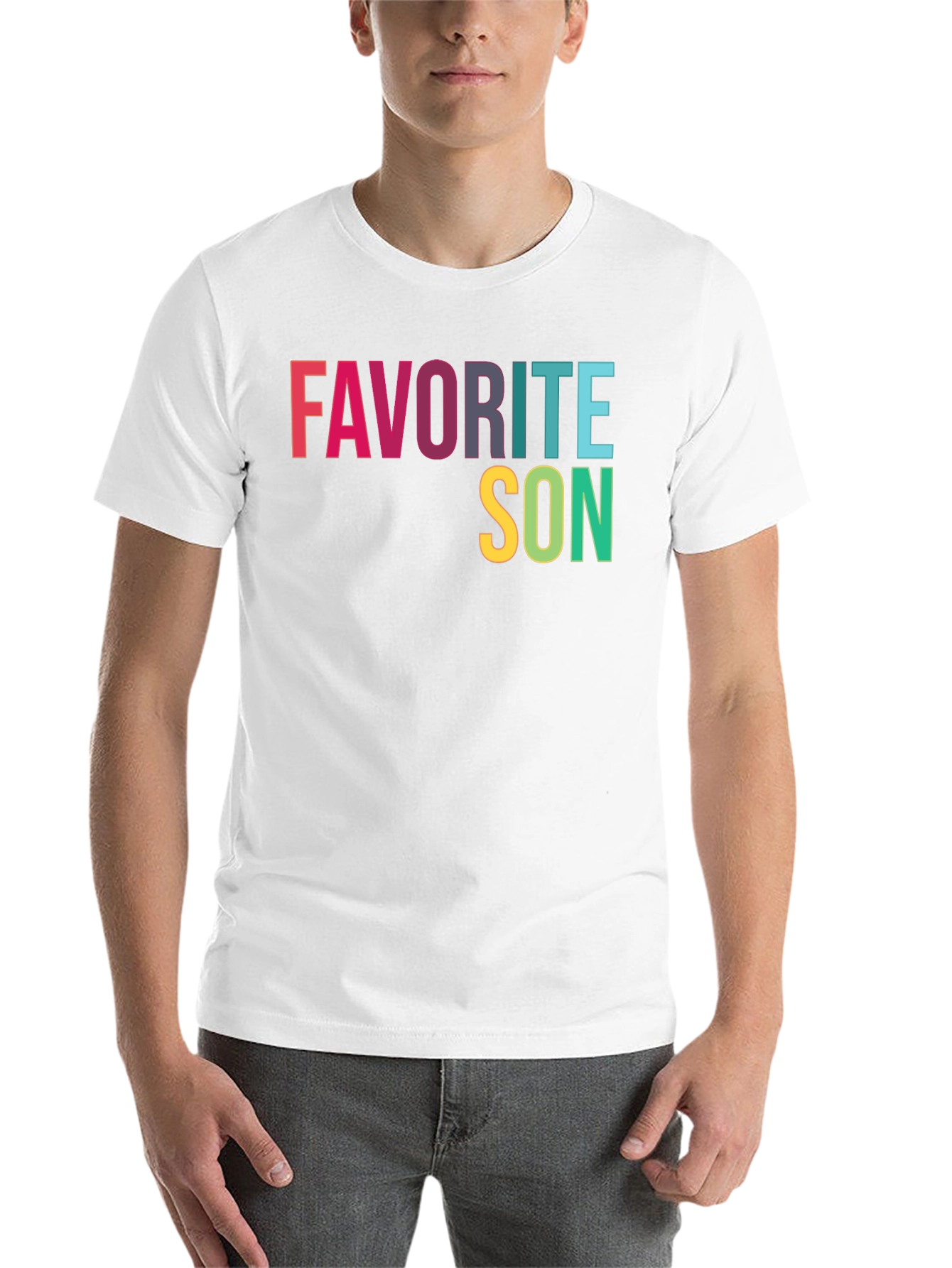 Black Favorite Son Graphic T-Shirt - Soft Cotton Blend view 14