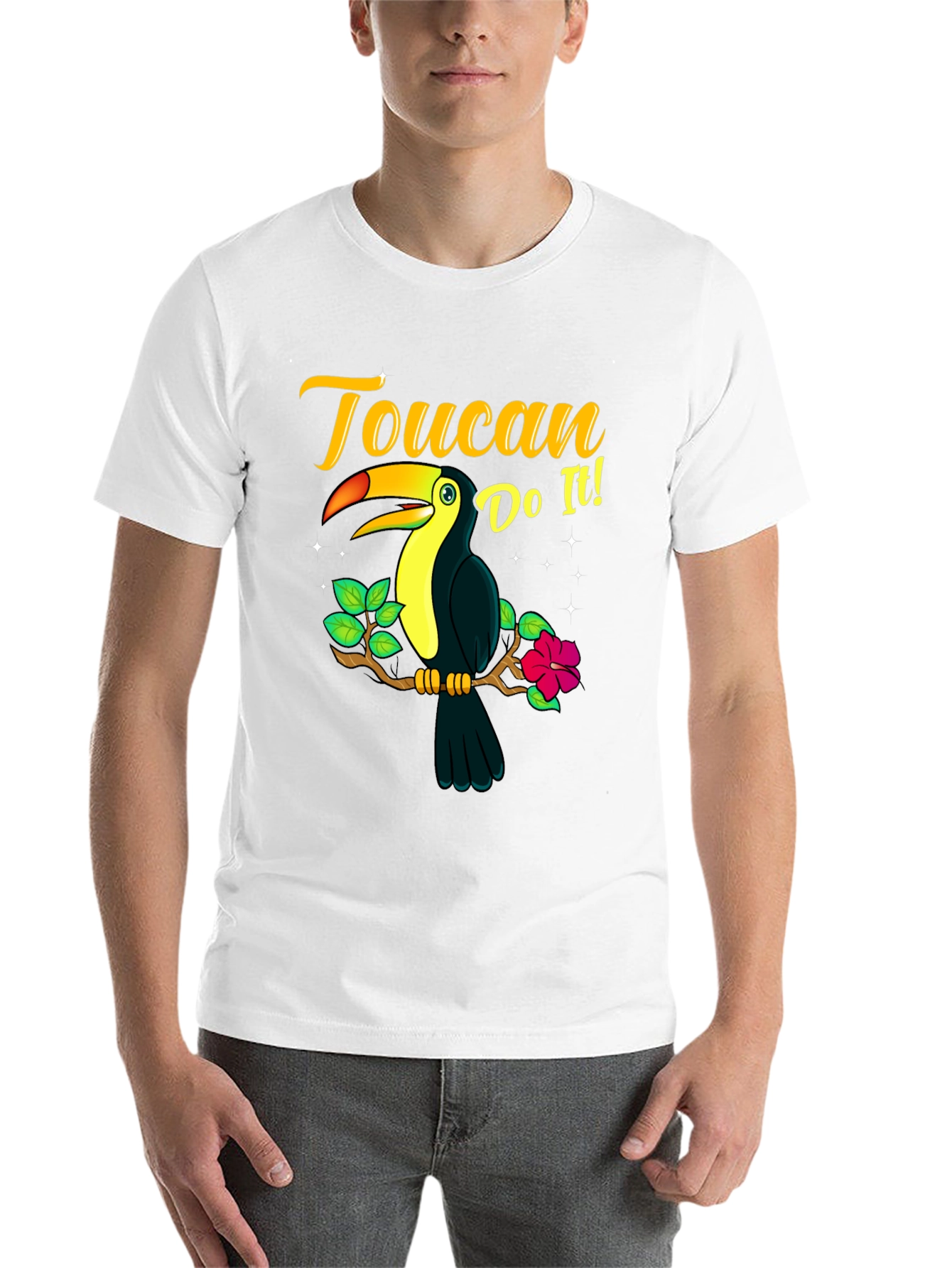 Black Toucan Do It! Graphic T-Shirt view 14