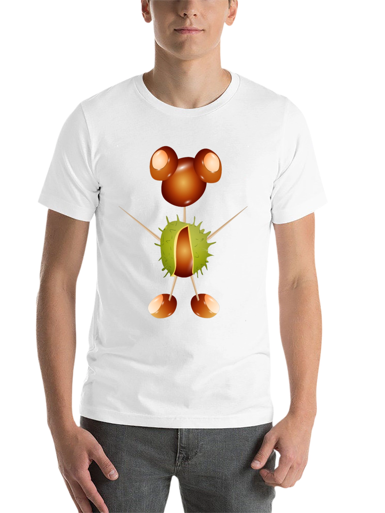 Black Chestnut Character Graphic Tee view 14