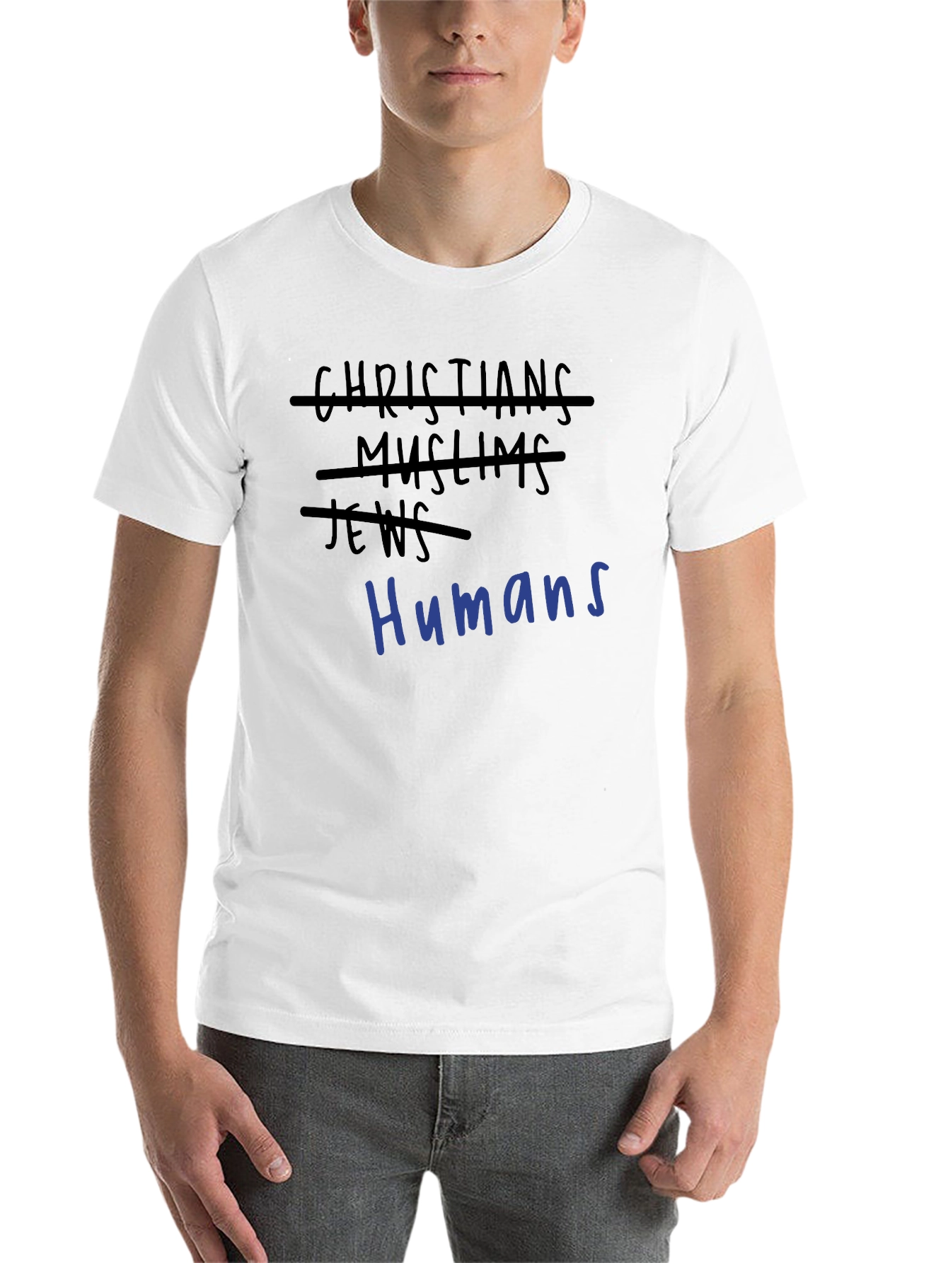 Black Humans T-Shirt - Unity Design view 14