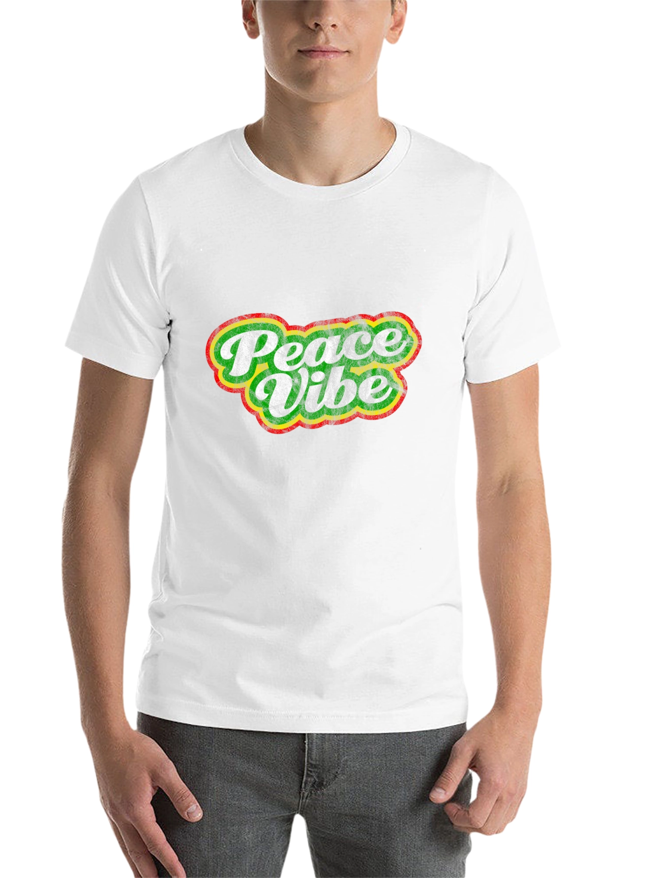 Peace Vibe Rasta T-Shirt - 14