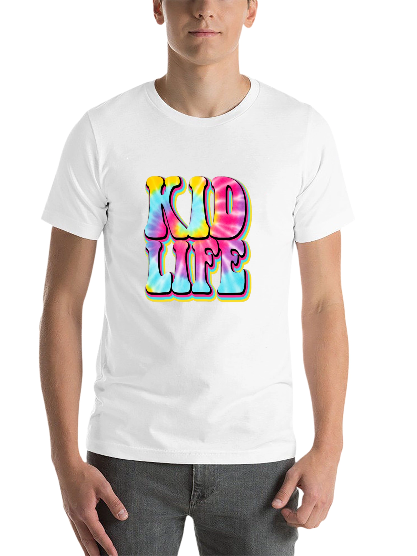 Black Kid Life Tie Dye Graphic Tee view 14