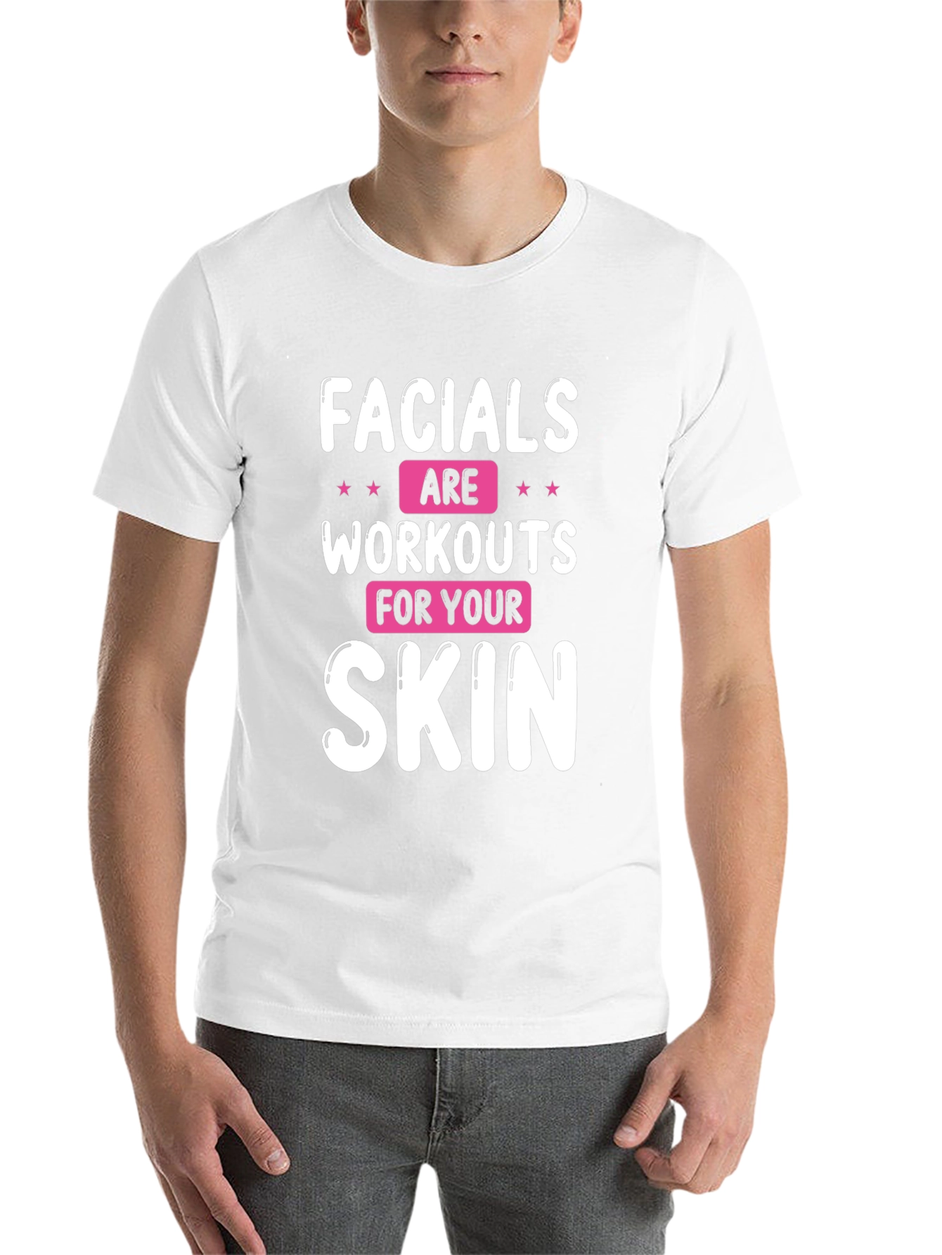 Black Facials are Workouts for Your Skin T-Shirt view 14