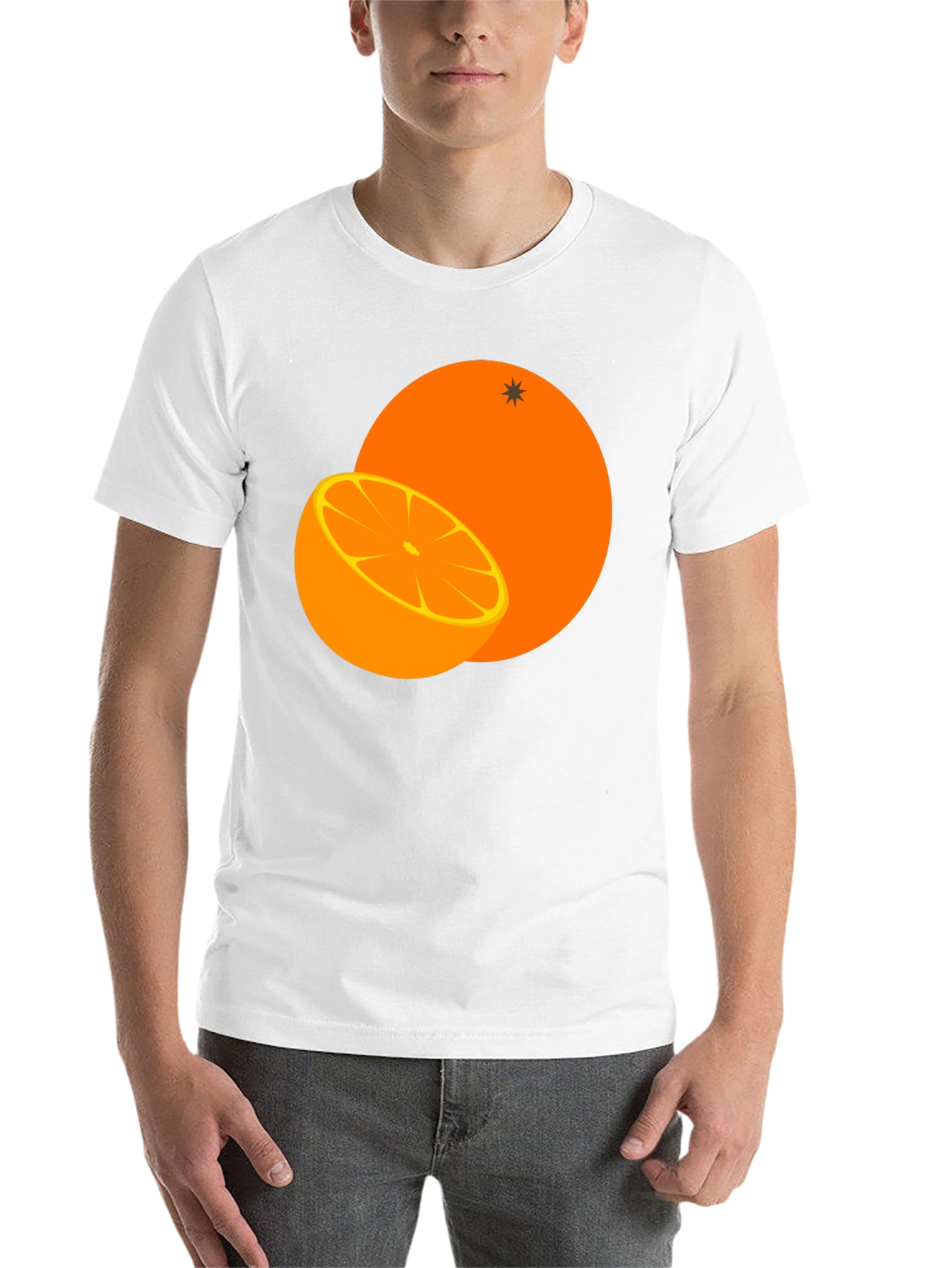 Black Orange Graphic Tee - Fresh & Fruity view 14