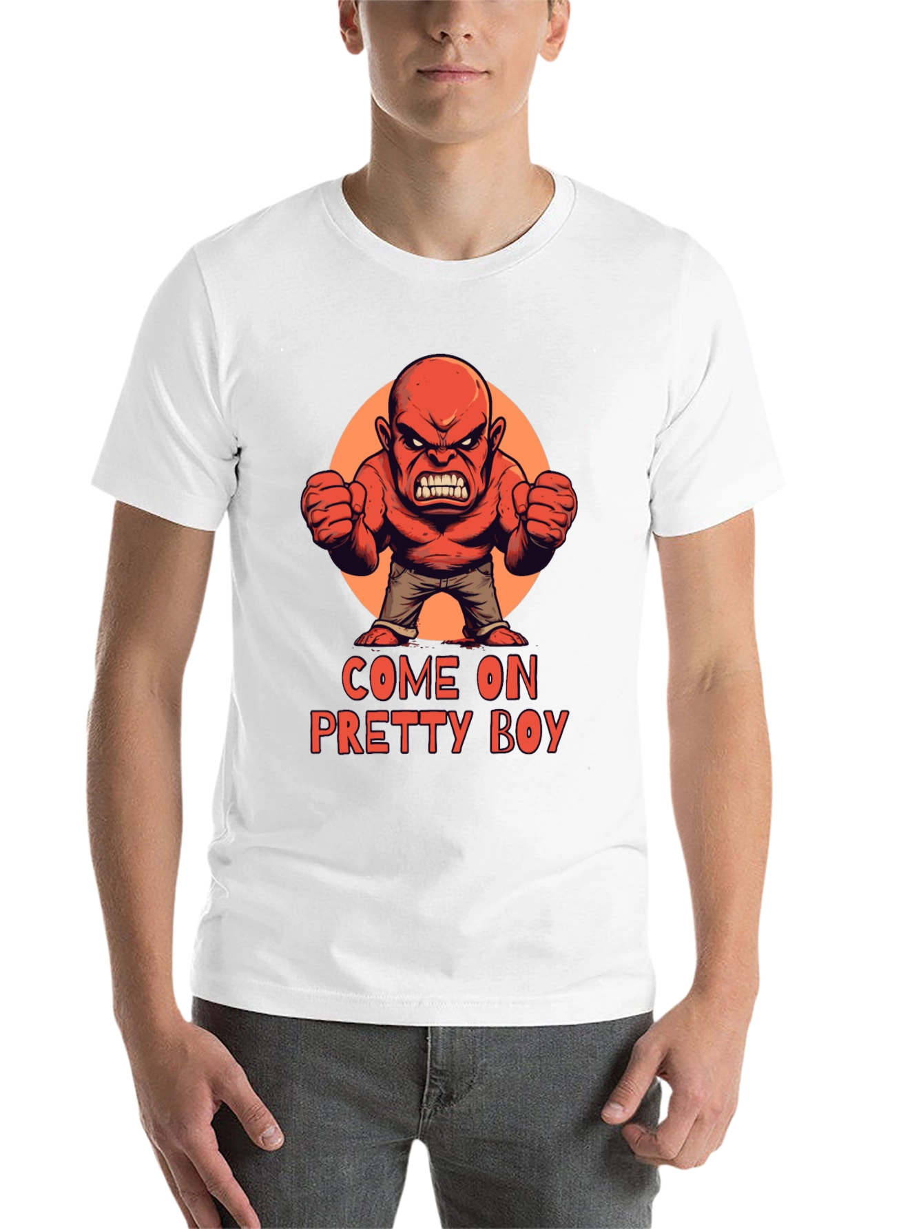 Black Come On Pretty Boy T-Shirt view 14