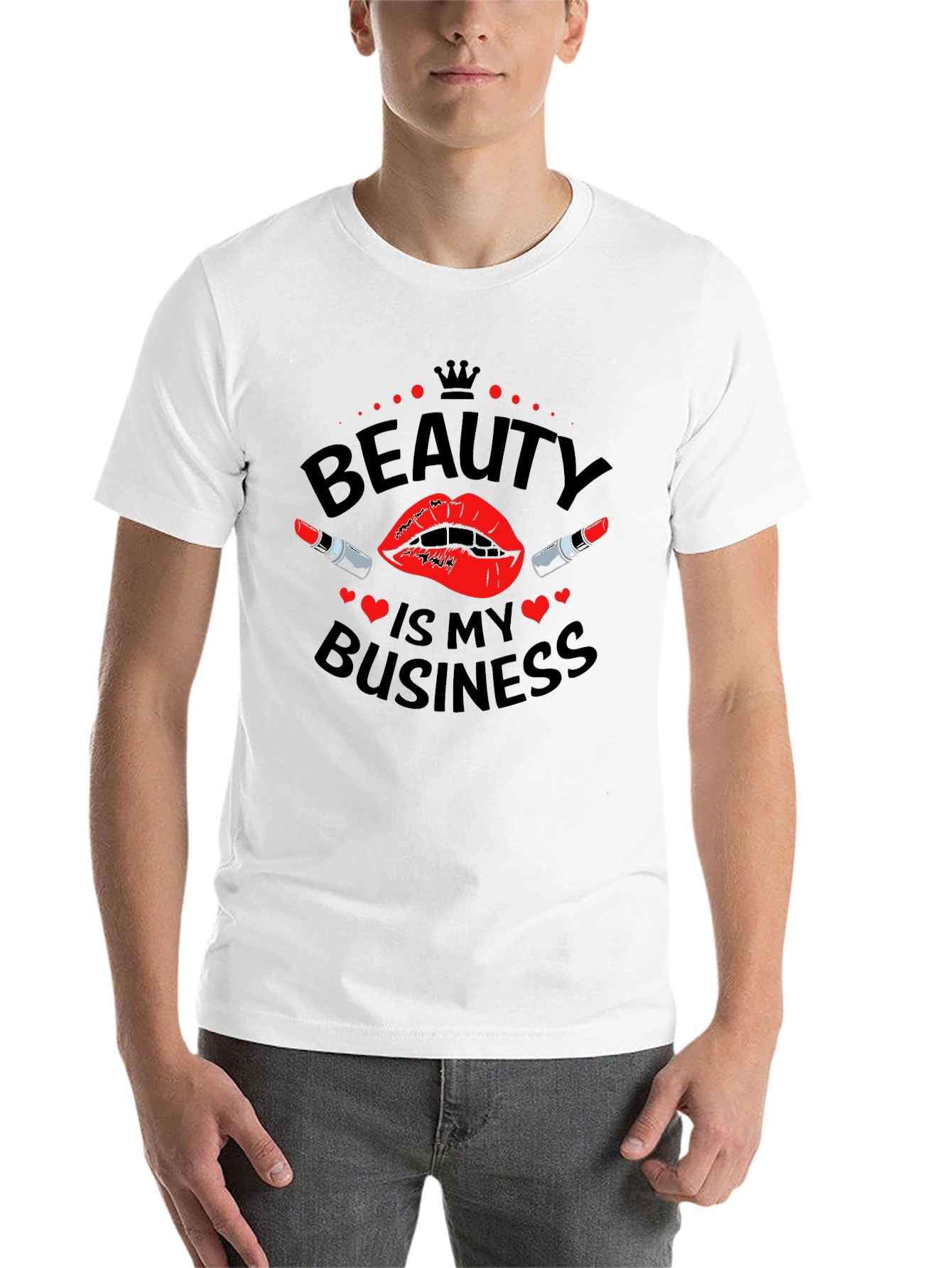 Black Beauty Is My Business Graphic T-Shirt view 14