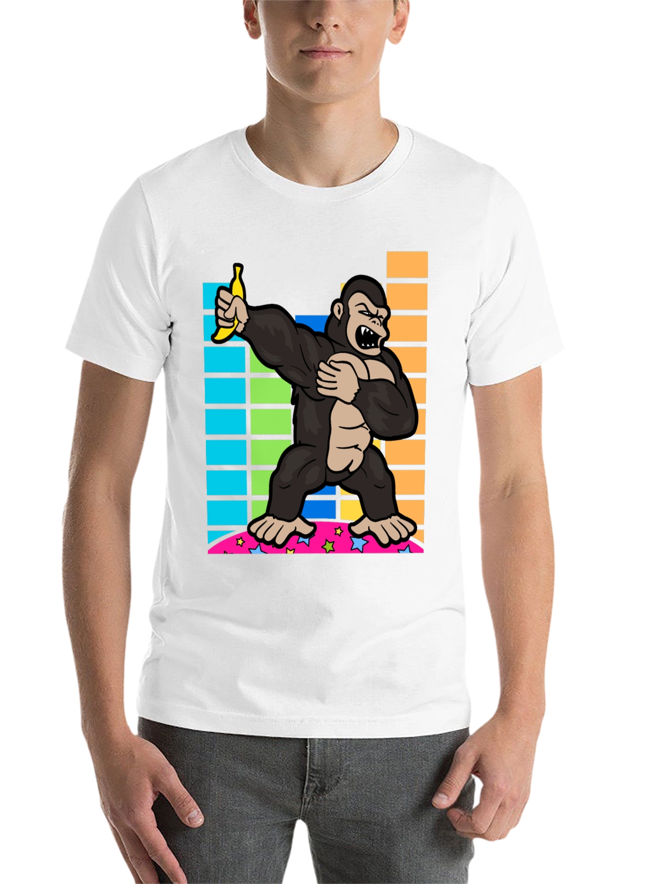 Gorilla Banana Graphic T-Shirt - 14