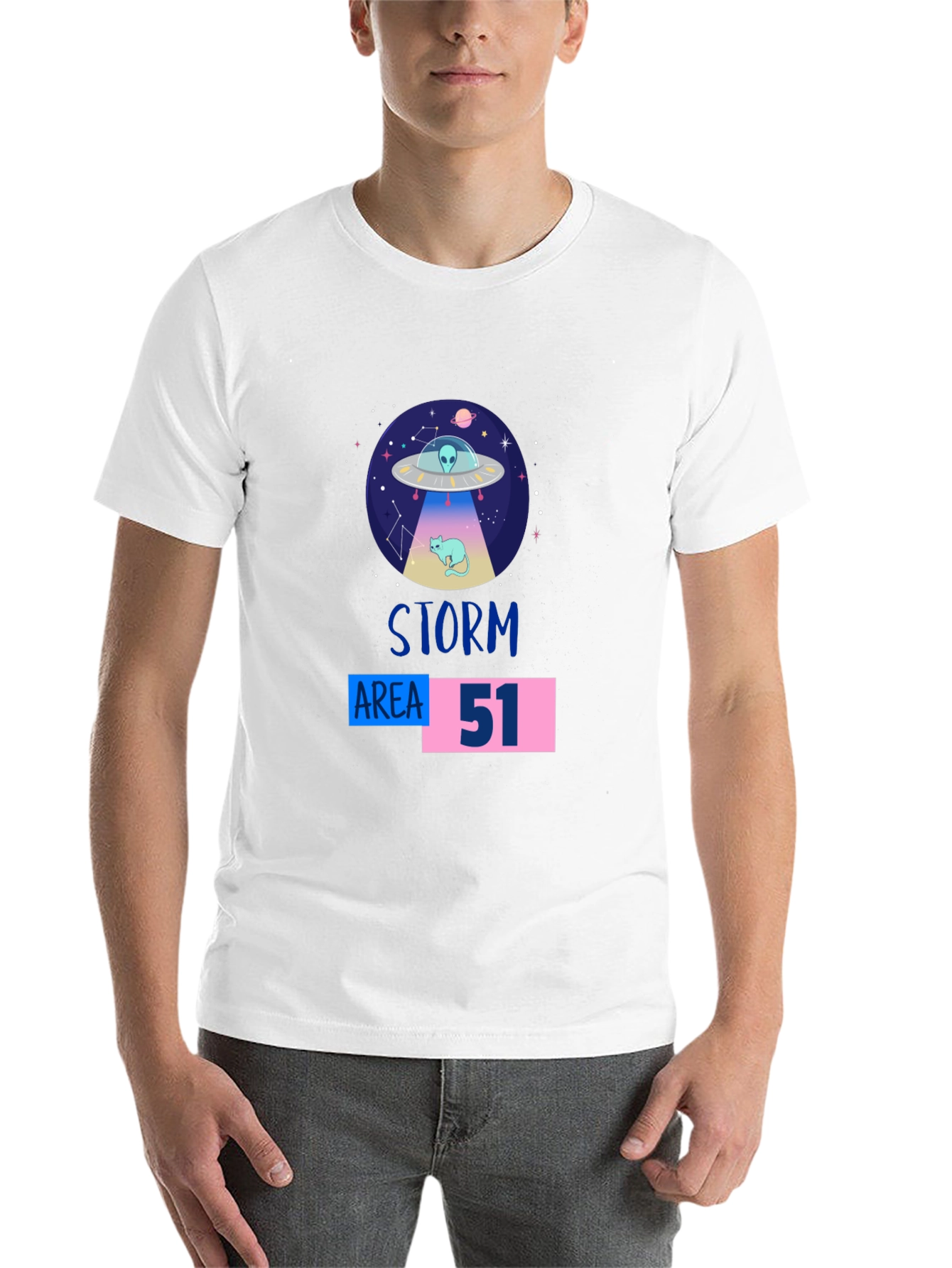Storm Area 51 Alien Cat T-Shirt - 14