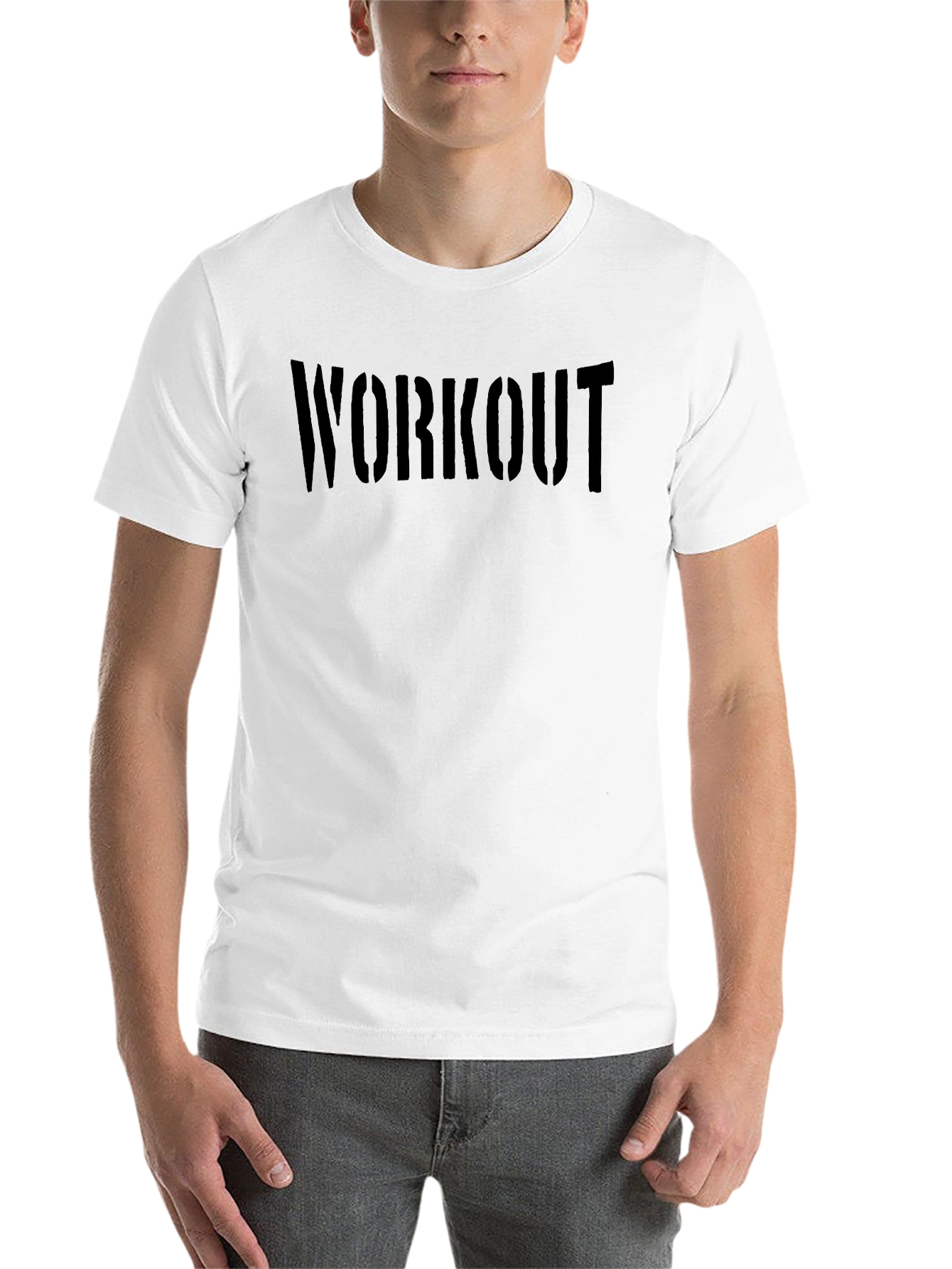 Black Workout Black T-Shirt view 14