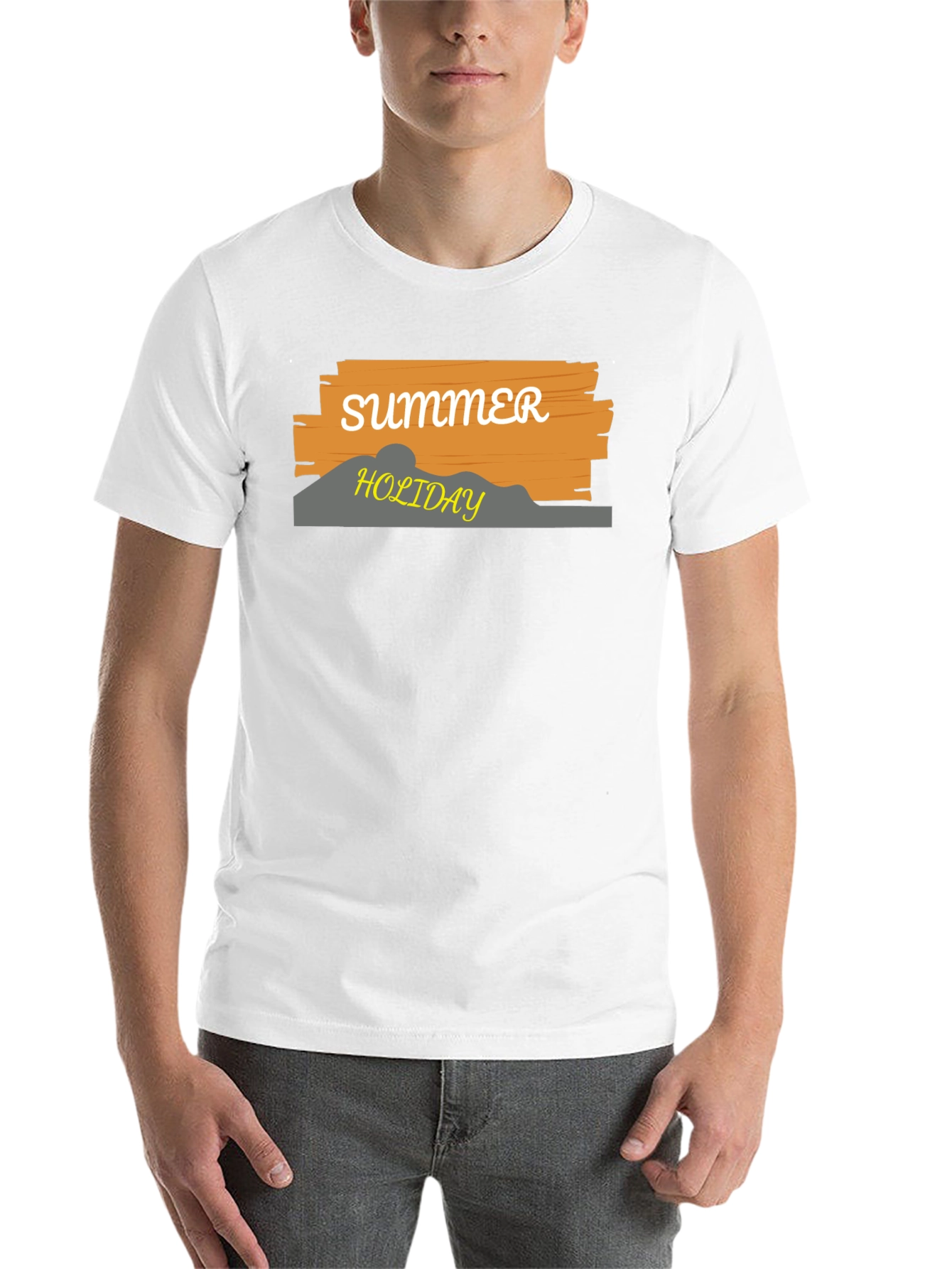 Black Summer Holiday Graphic T-Shirt view 14
