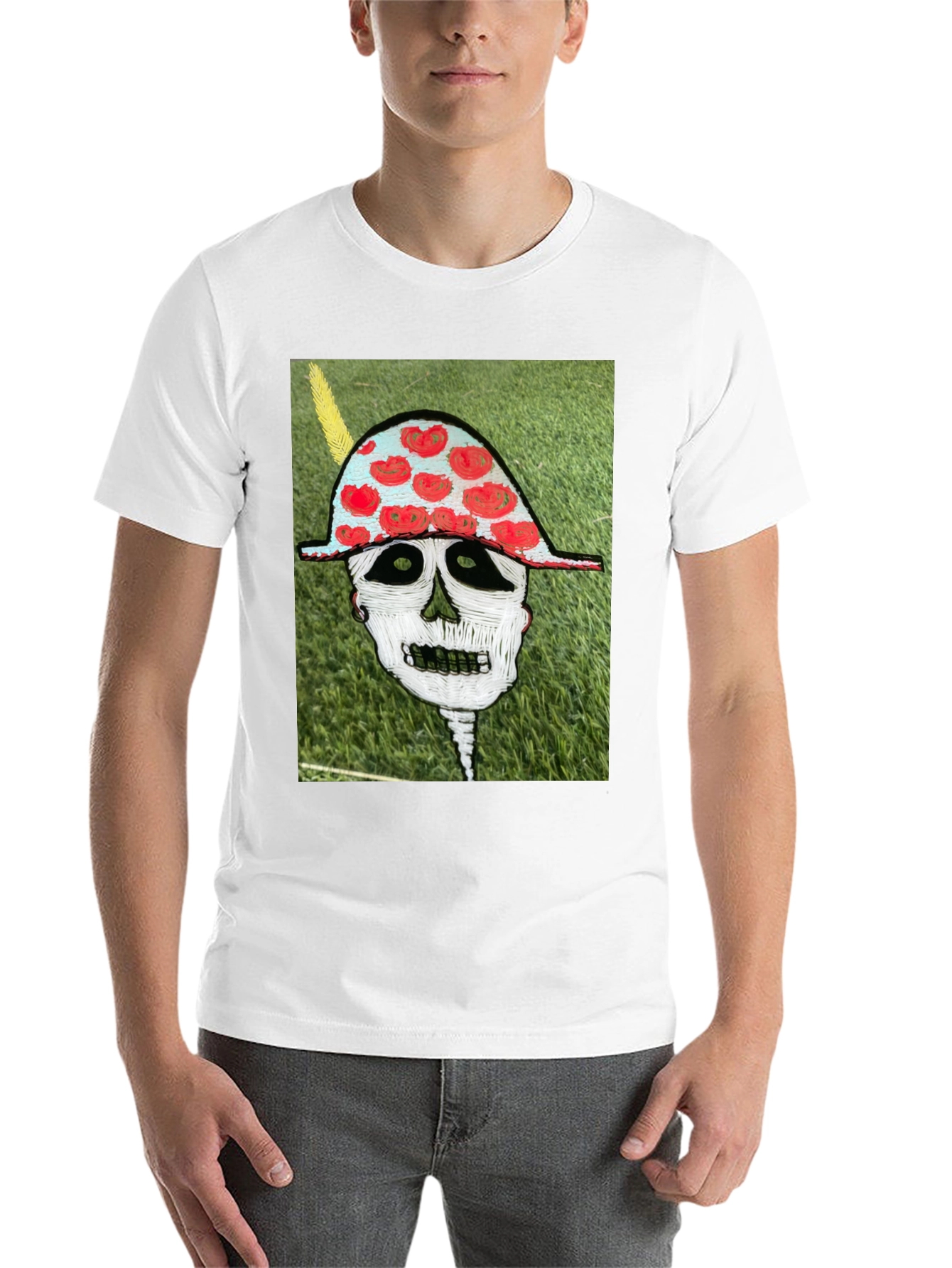 Black Skull Art Graphic Tee - Unique Design view 14