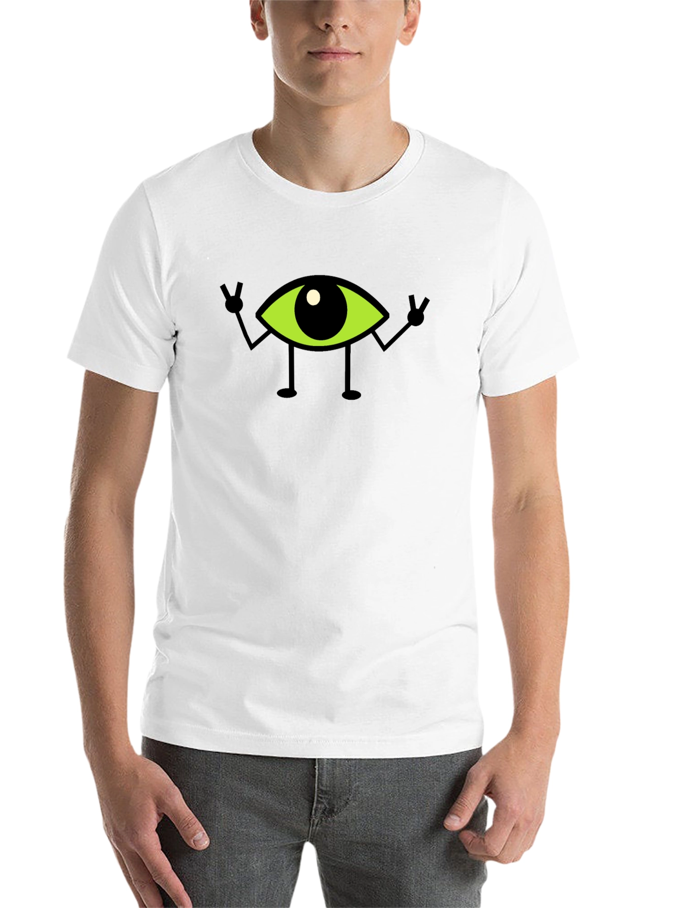 Black Eye See You Tee - Unique Graphic T-Shirt view 14