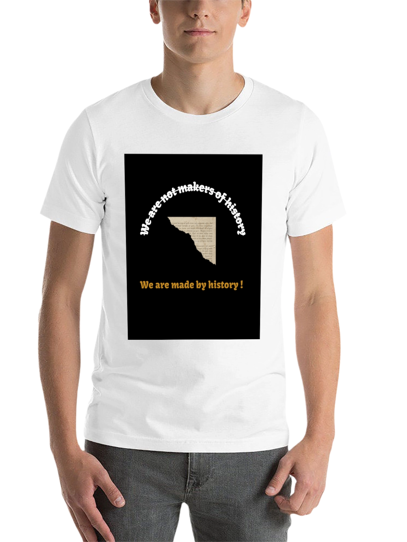 Black History T-Shirt - Men's Black Graphic Tee view 14