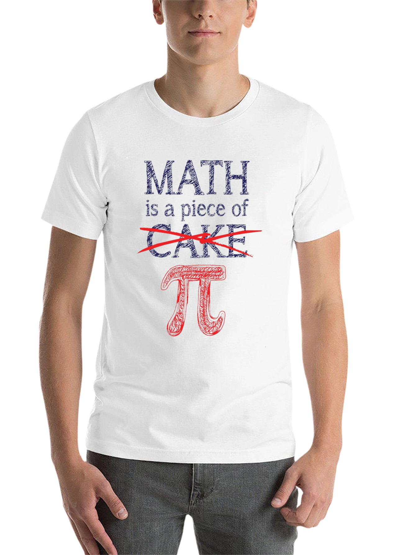 Black Math is a Piece of Pi T-Shirt view 14