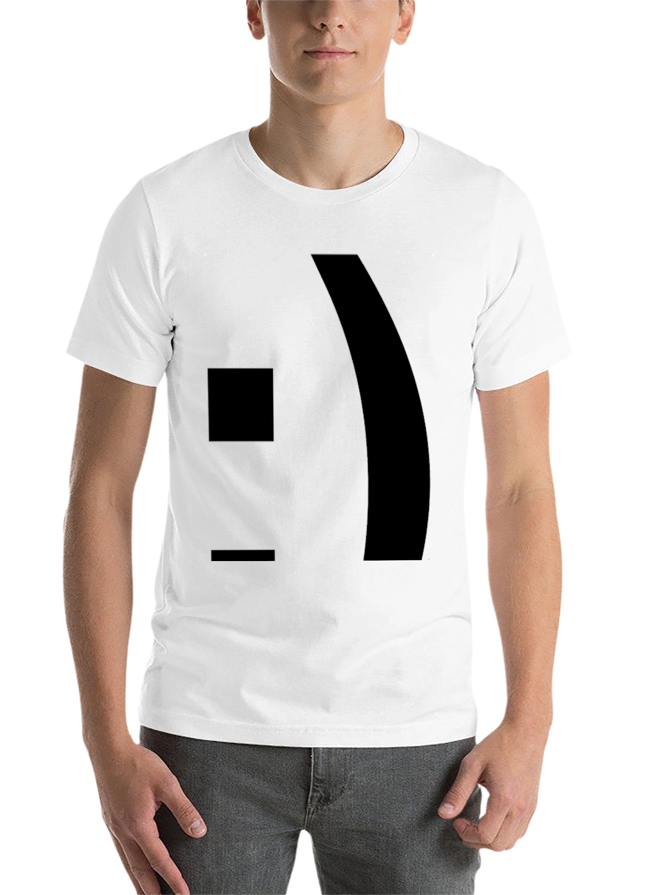 Black Modern Graphic Black T-Shirt view 14