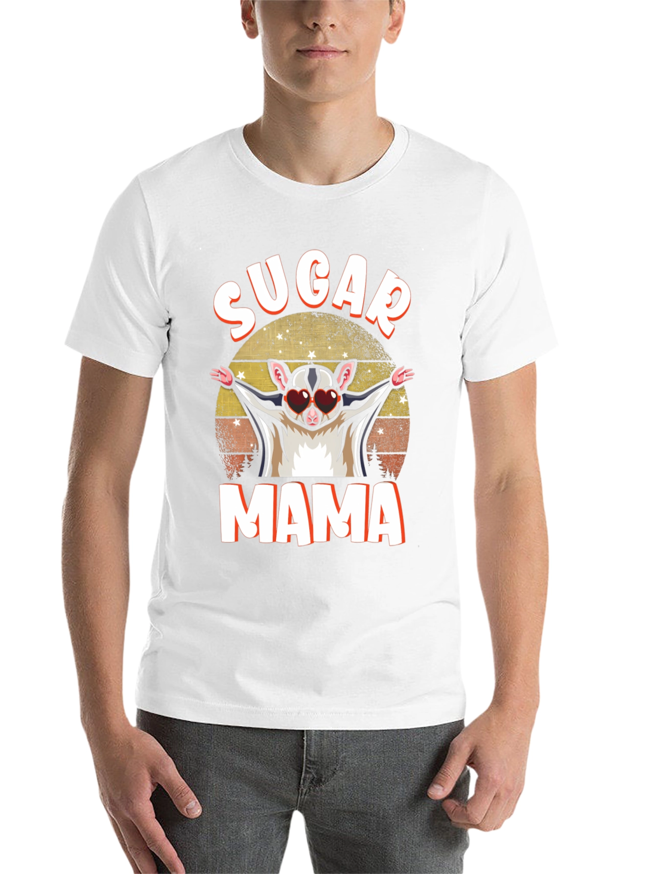 Black Sugar Mama Sugar Glider T-Shirt view 14