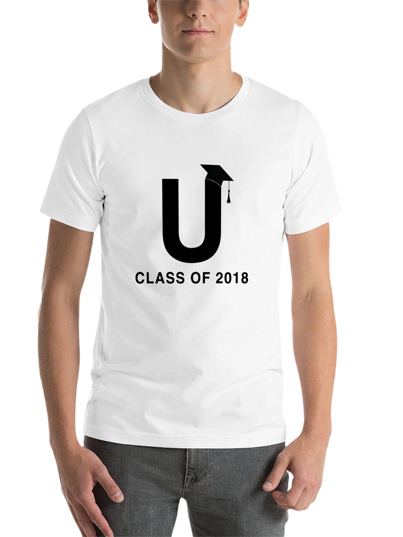 Black Class of 2018 Graduation T-Shirt view 14