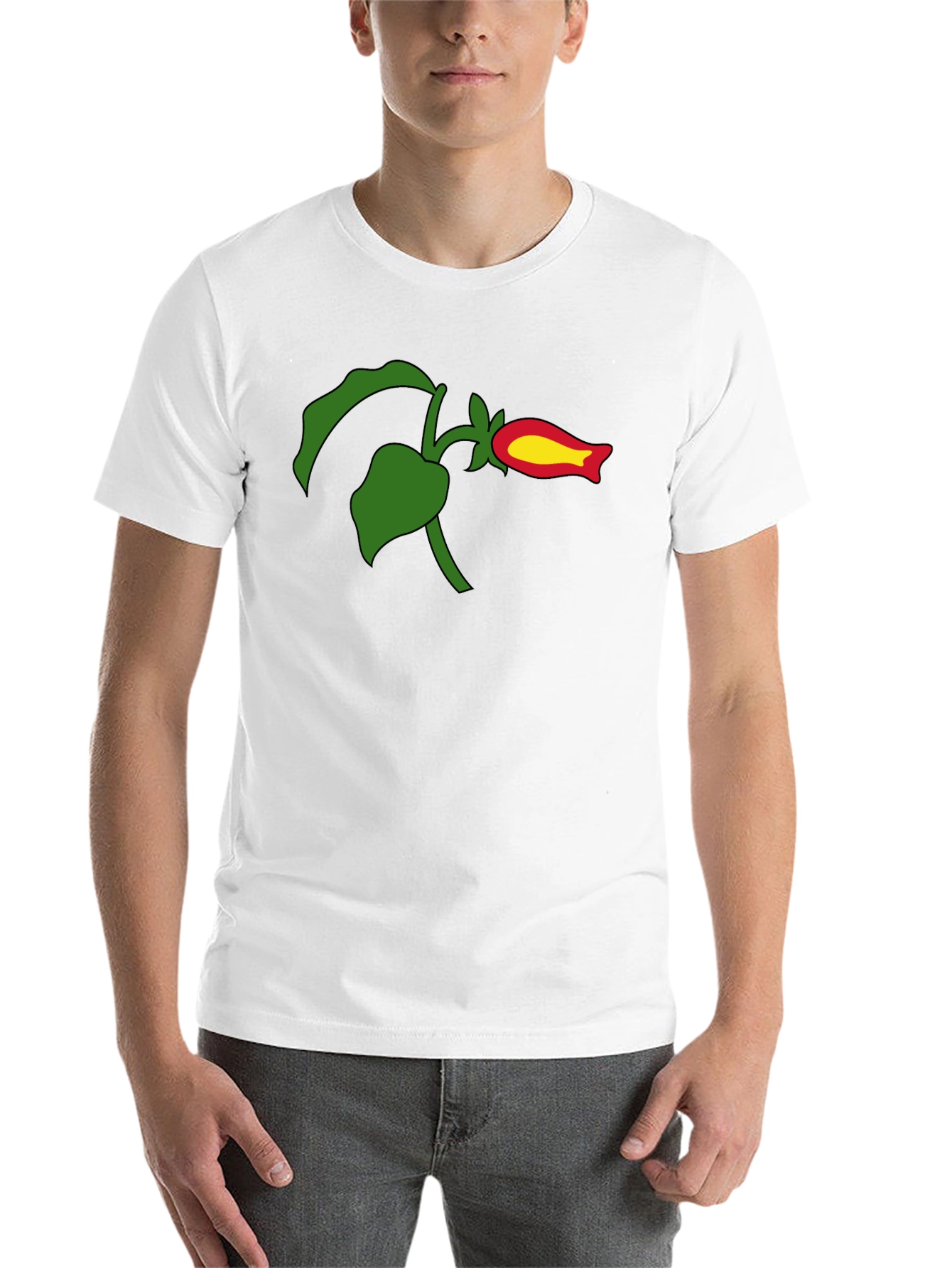 Black Floral Graphic Black T-Shirt view 14