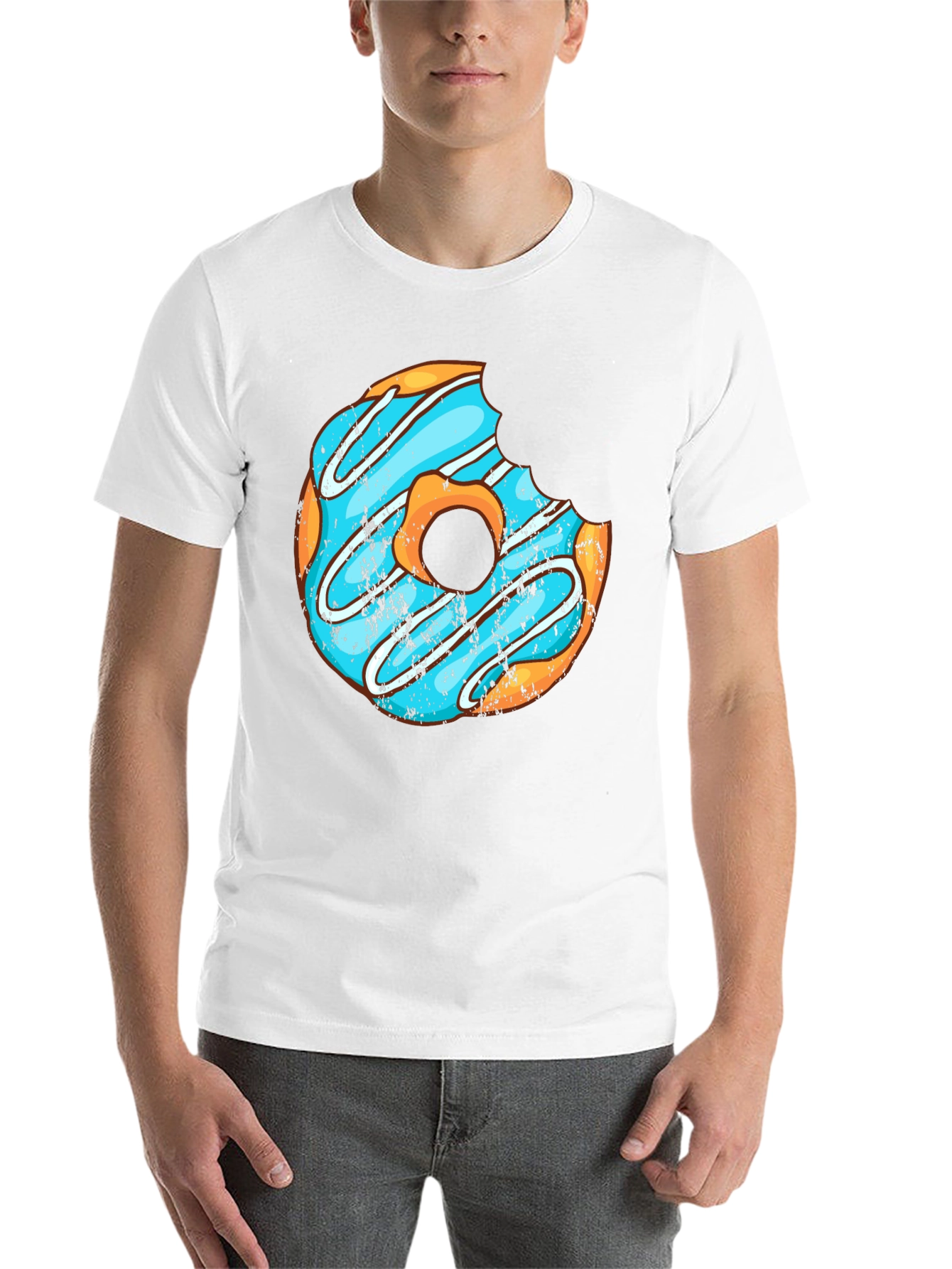 Black Donut Graphic Tee - Sweet Treat Style! view 14