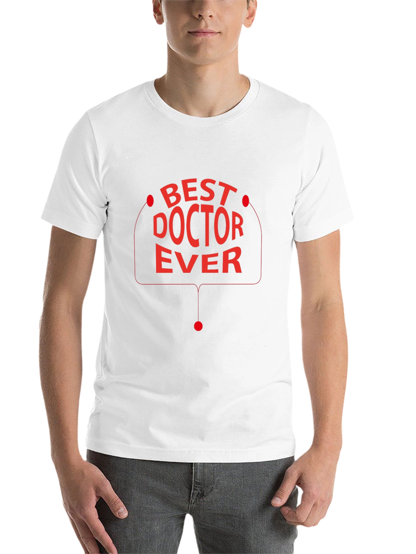 Black Best Doctor Ever Graphic Tee - Novelty Gift view 14
