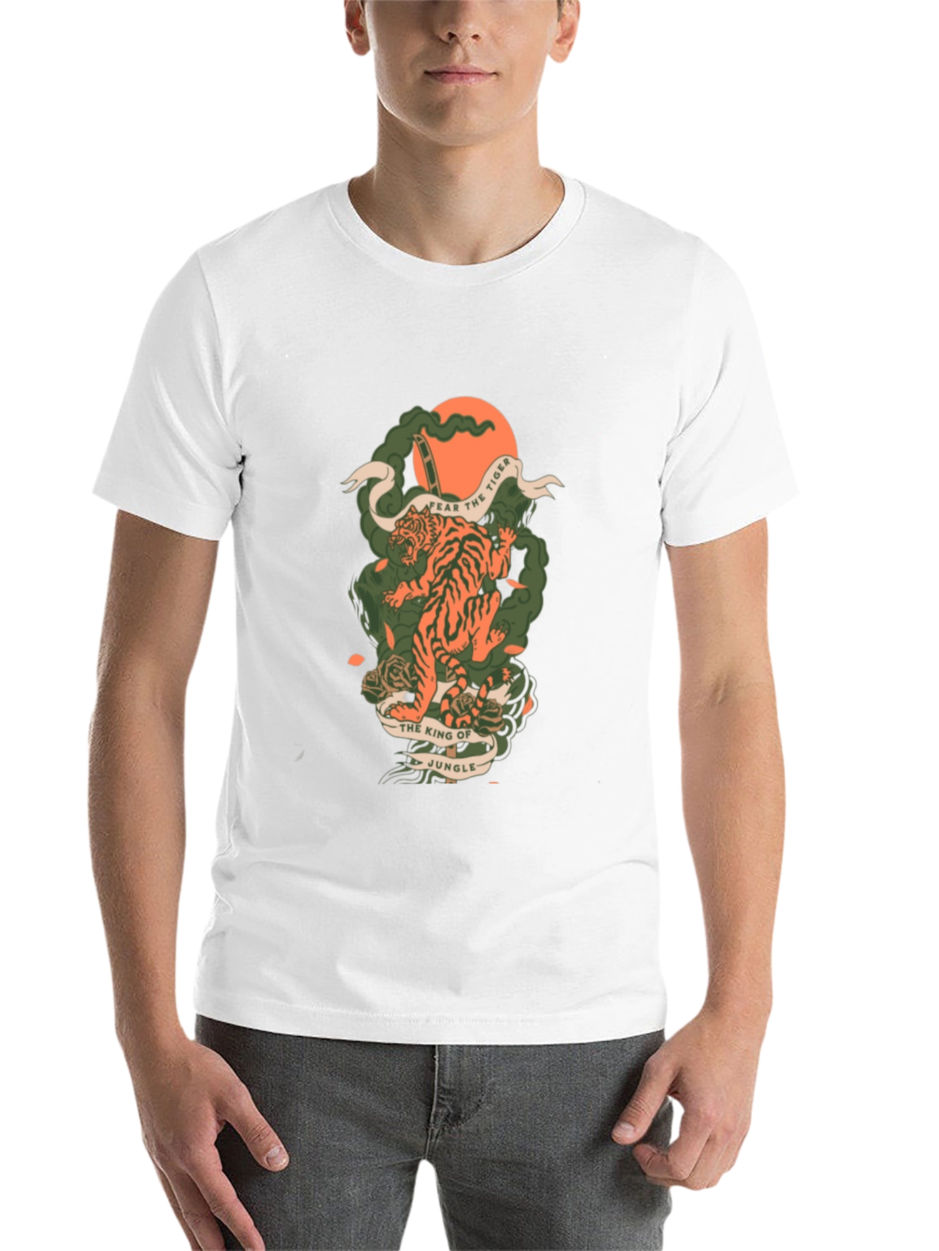 Black Tiger Graphic Tee - King of the Jungle view 14