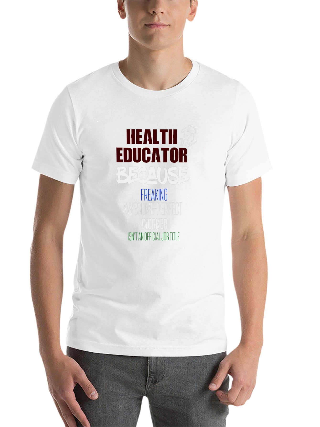 Black Health Educator Novelty Graphic Tee view 14