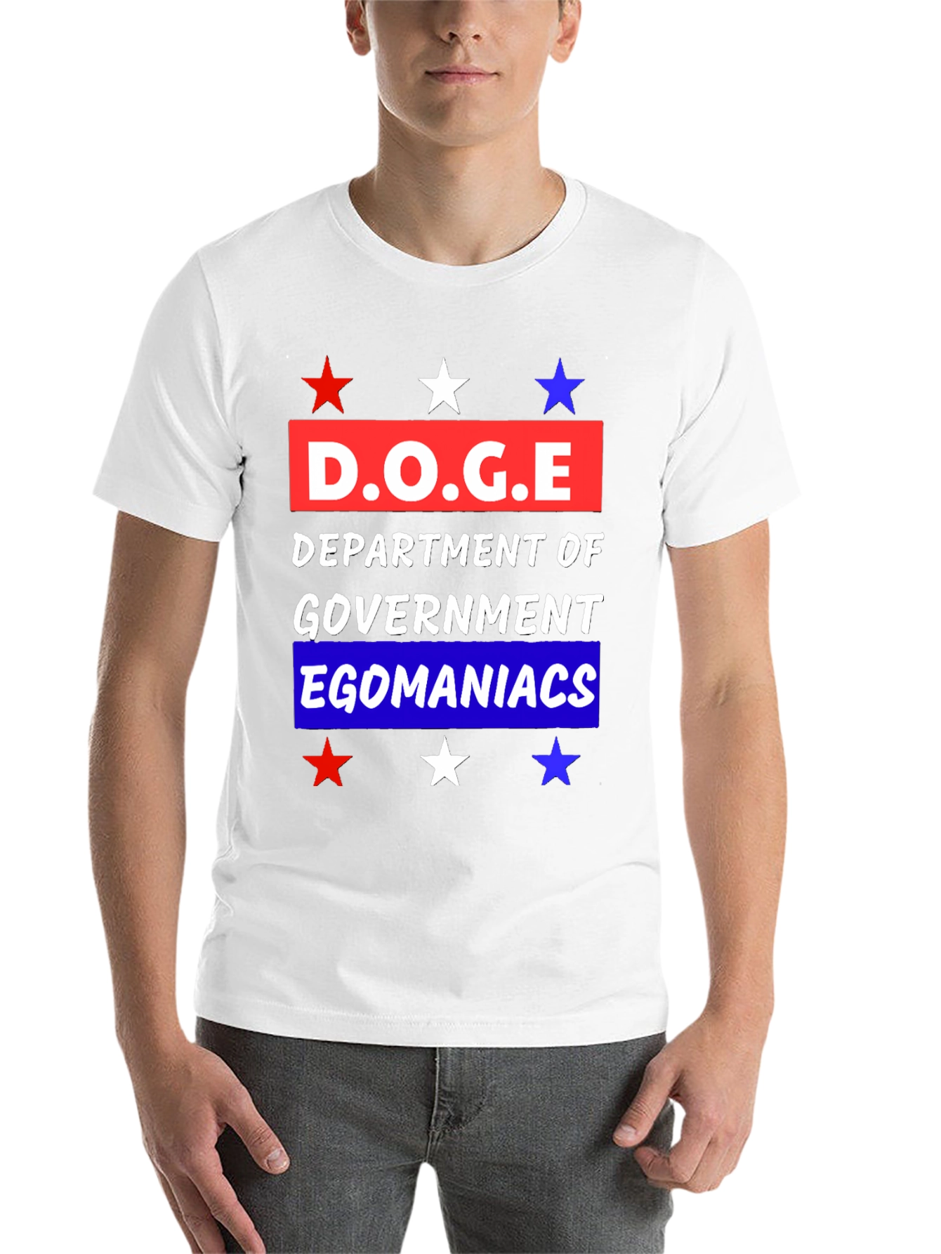 Black D.O.G.E Department Graphic Tee view 14