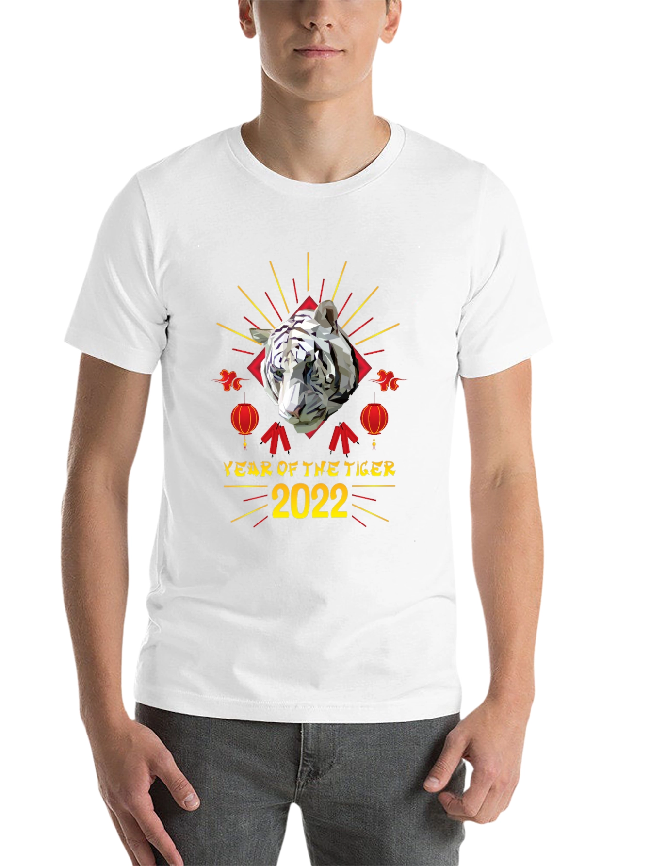 Black Year of the Tiger 2022 Graphic Tee view 14