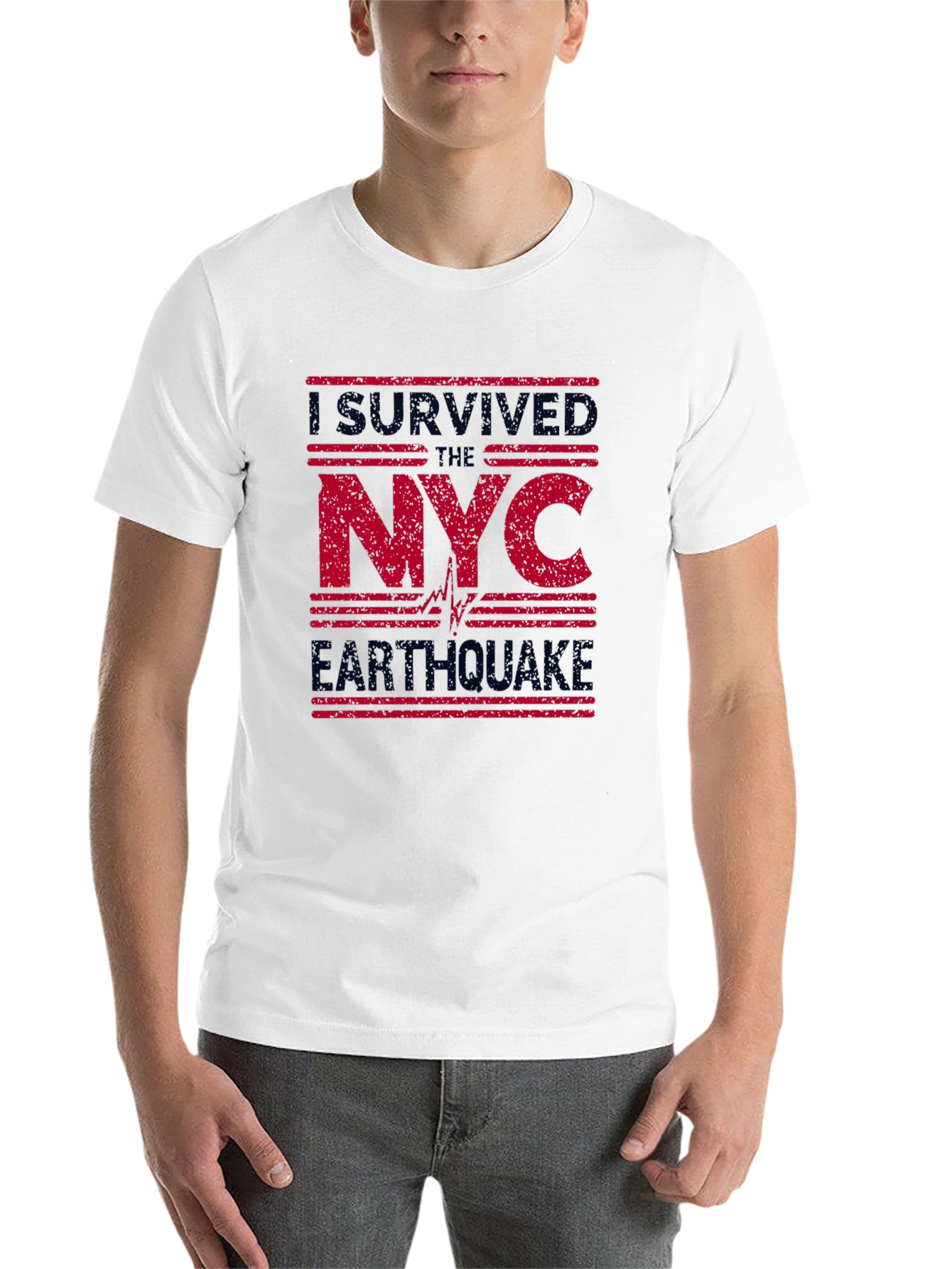 I Survived NYC Earthquake T-Shirt - 14