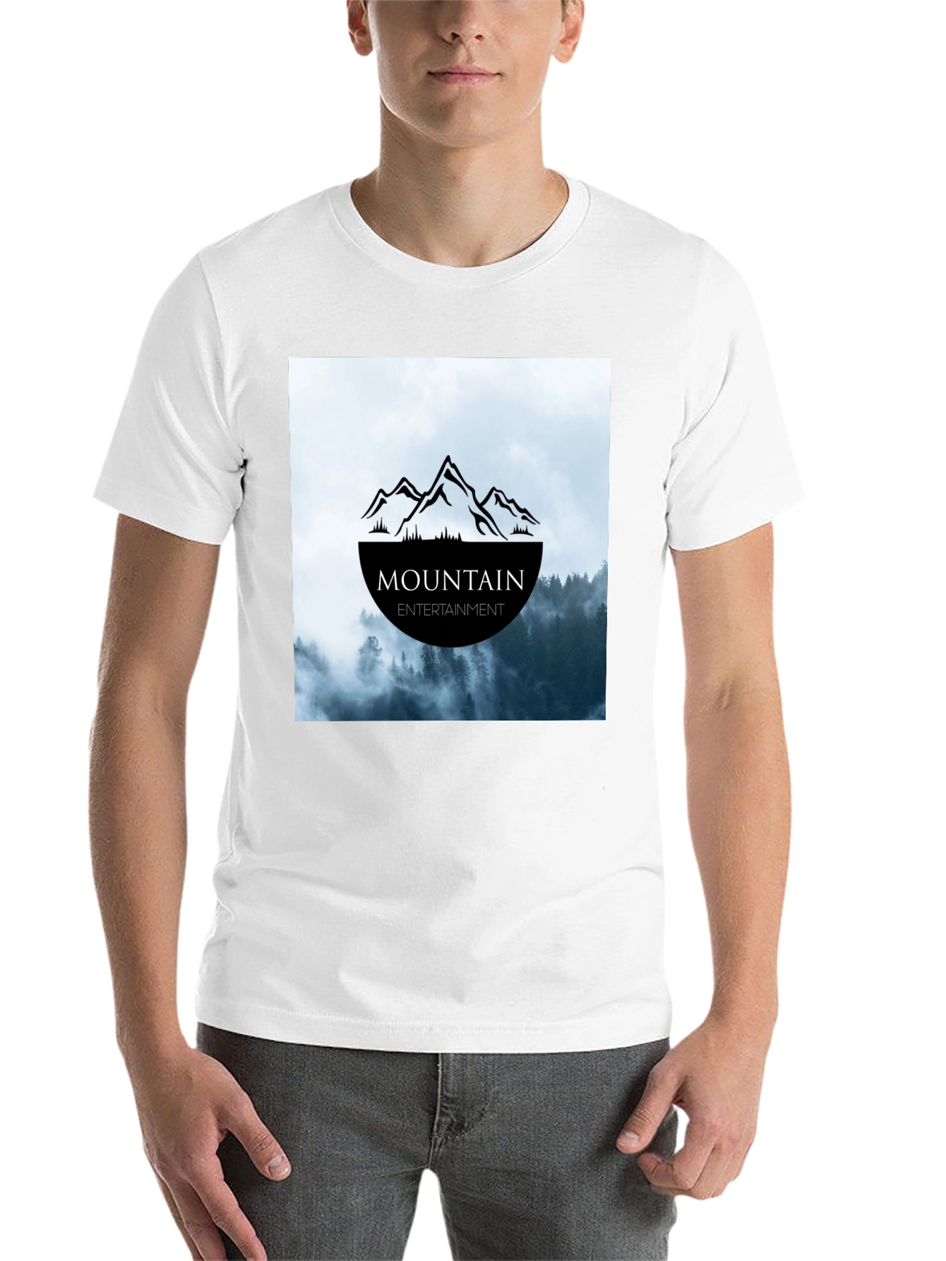 Black Mountain Entertainment Graphic T-Shirt - Classic Black Tee view 14