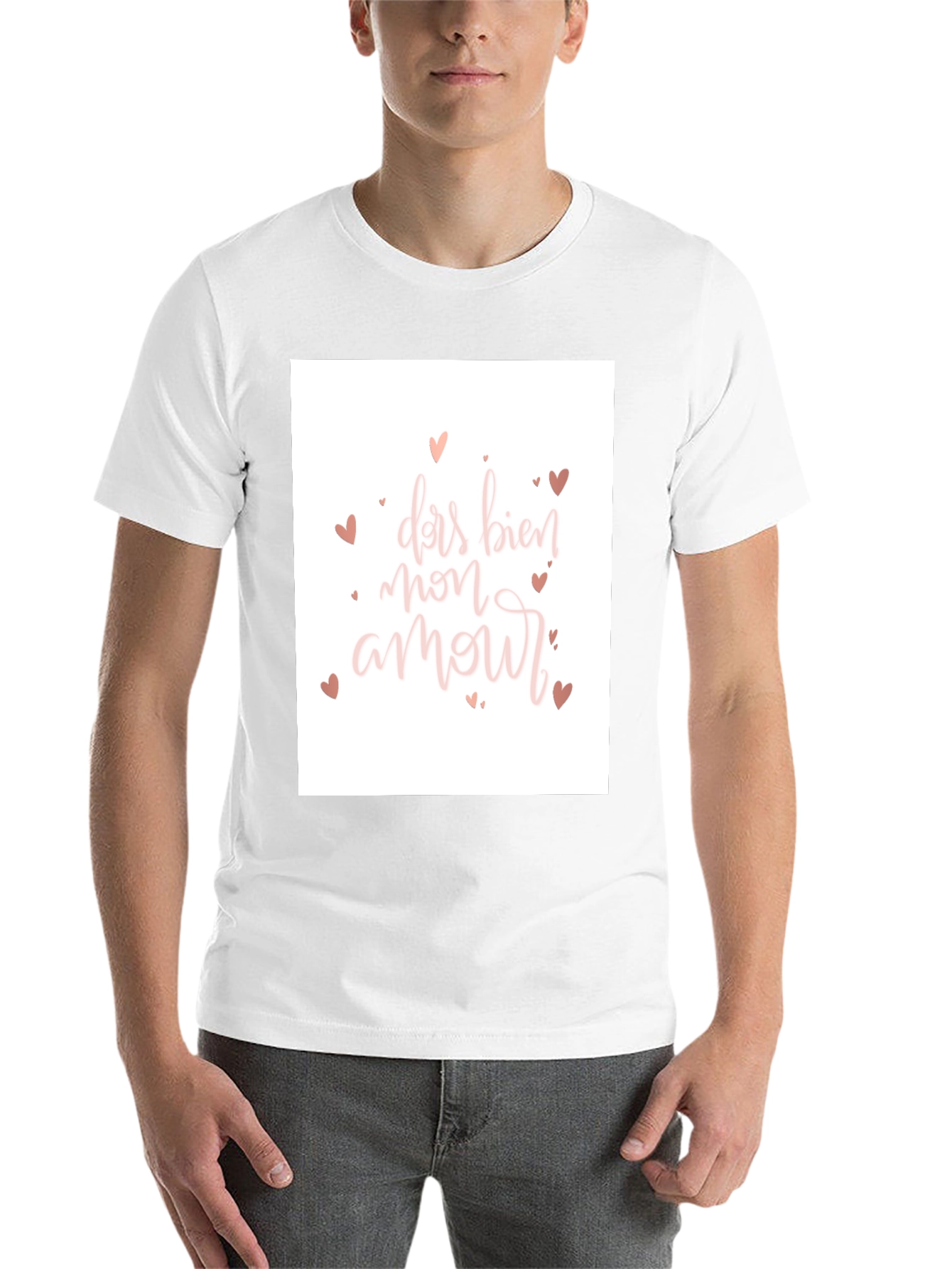 Black Dar Bien Mon Amour T-Shirt - Black view 14