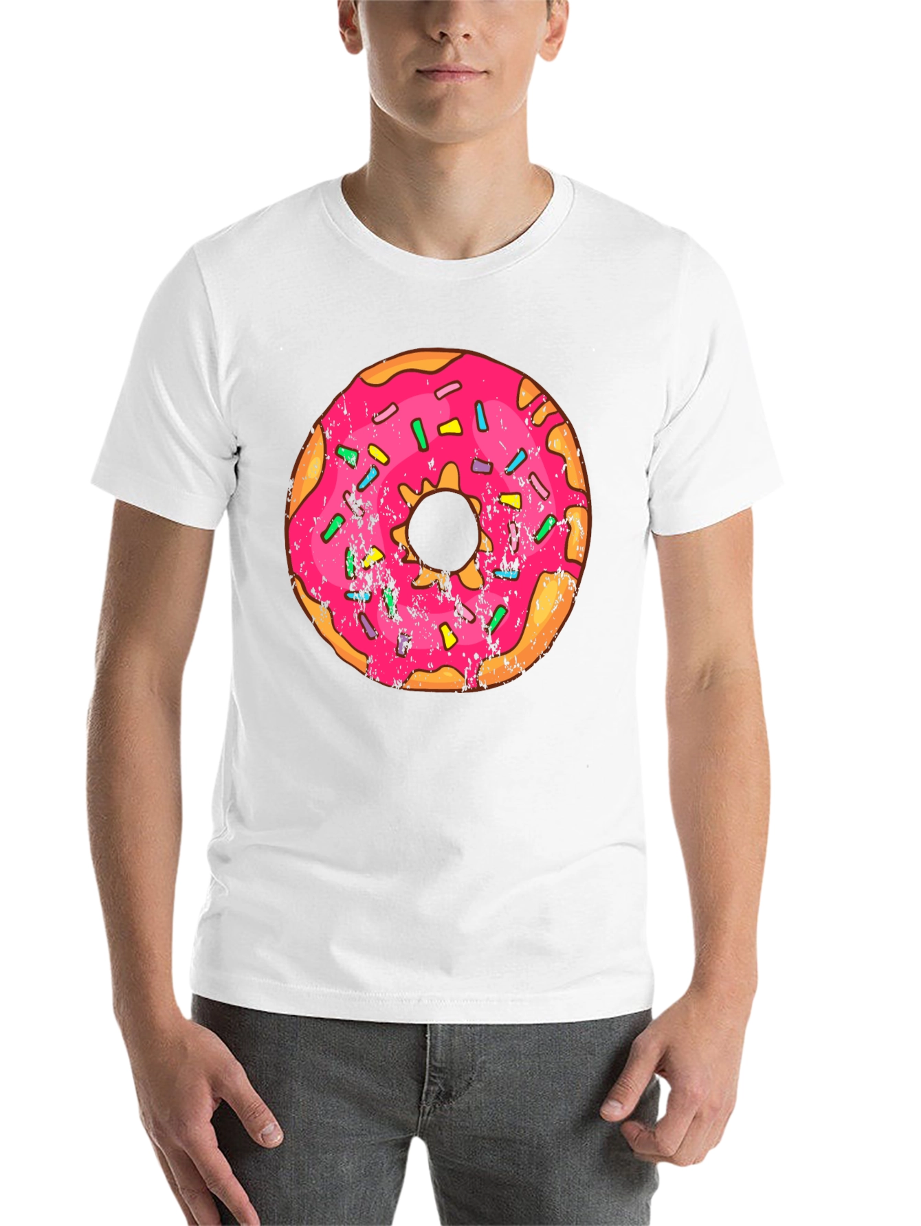 Black Donut Graphic T-Shirt - Sweet Treat Fashion view 14