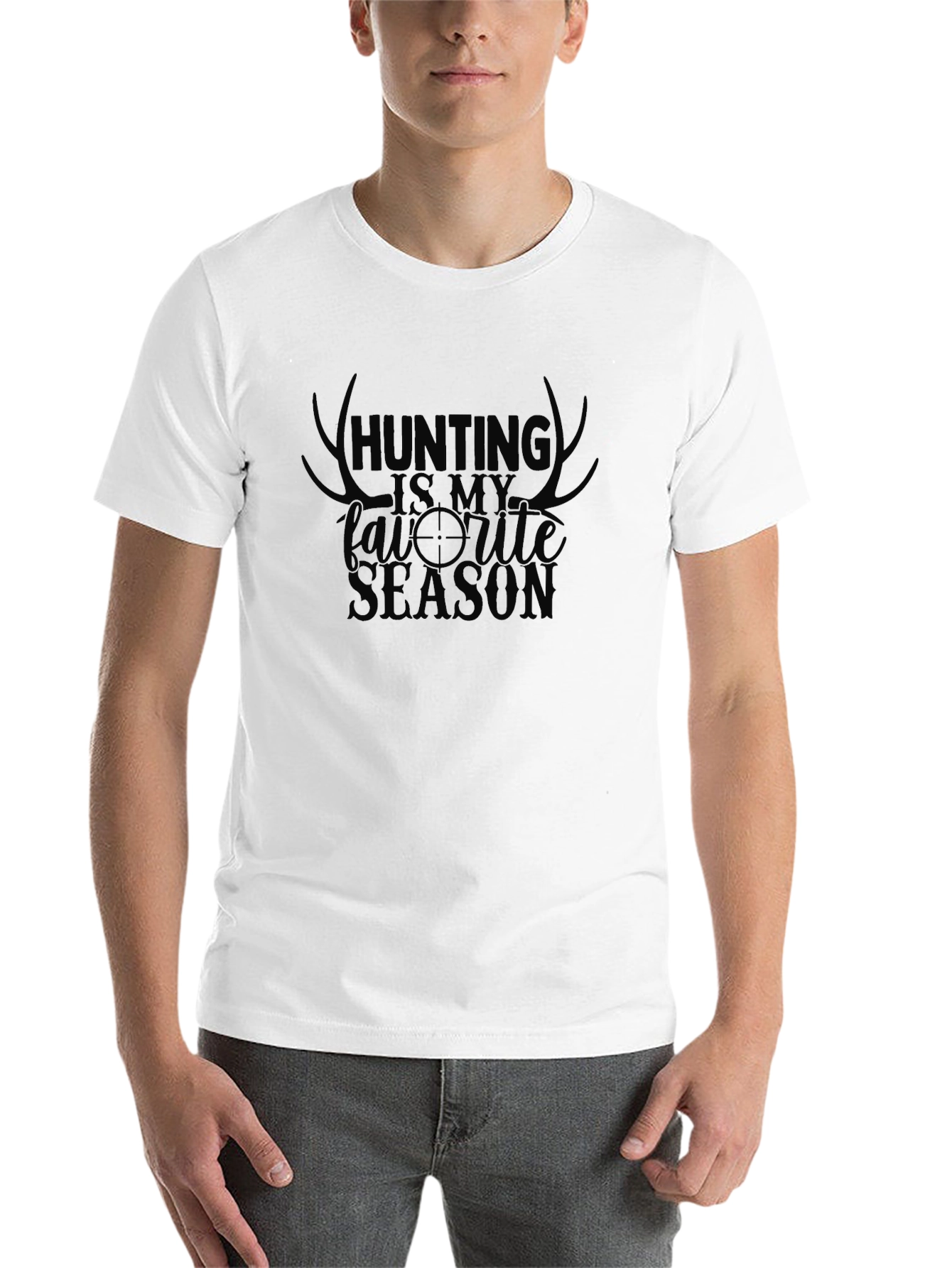 Hunting Is My Favorite Season Graphic T-Shirt - 14