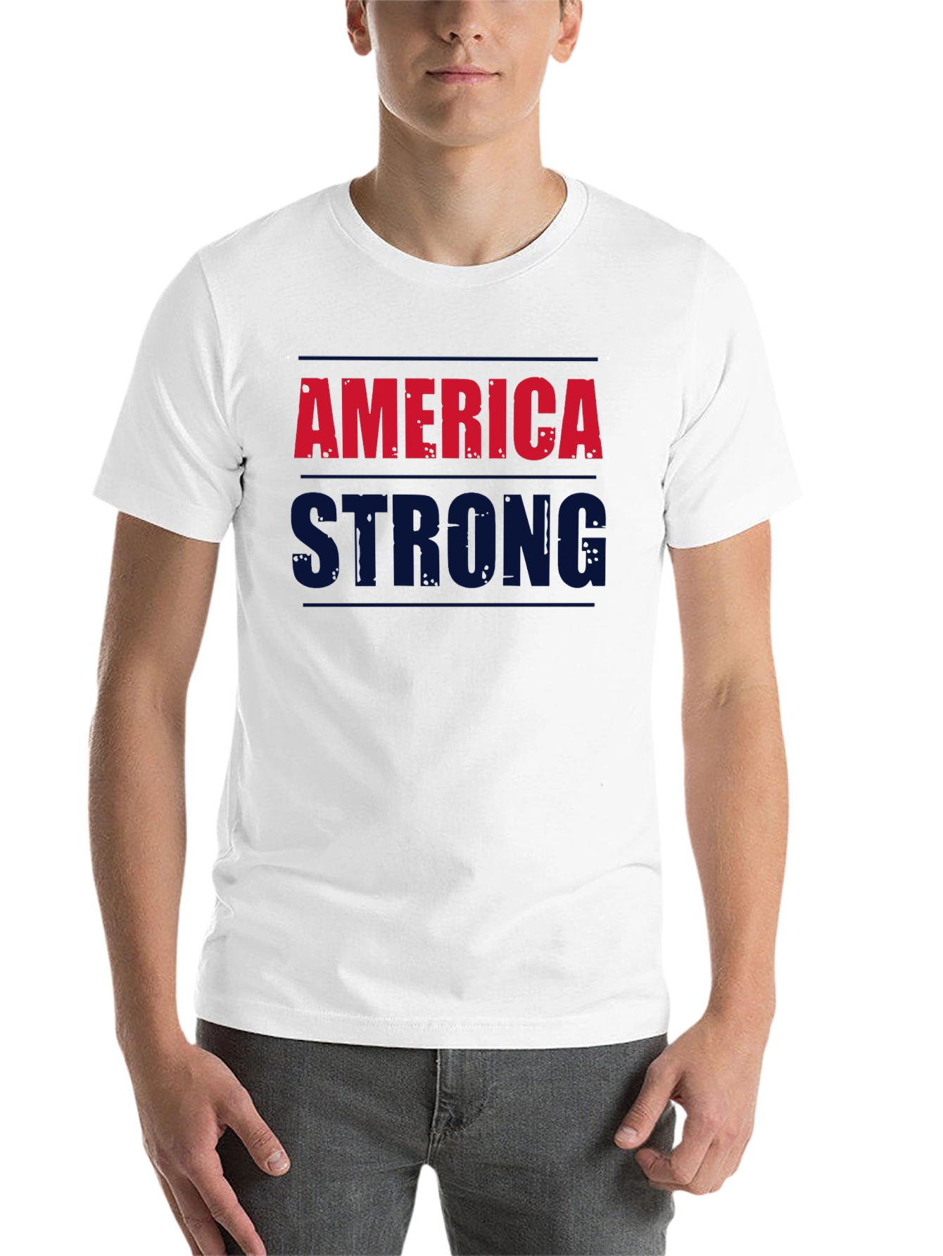 Black America Strong Graphic T-Shirt view 14