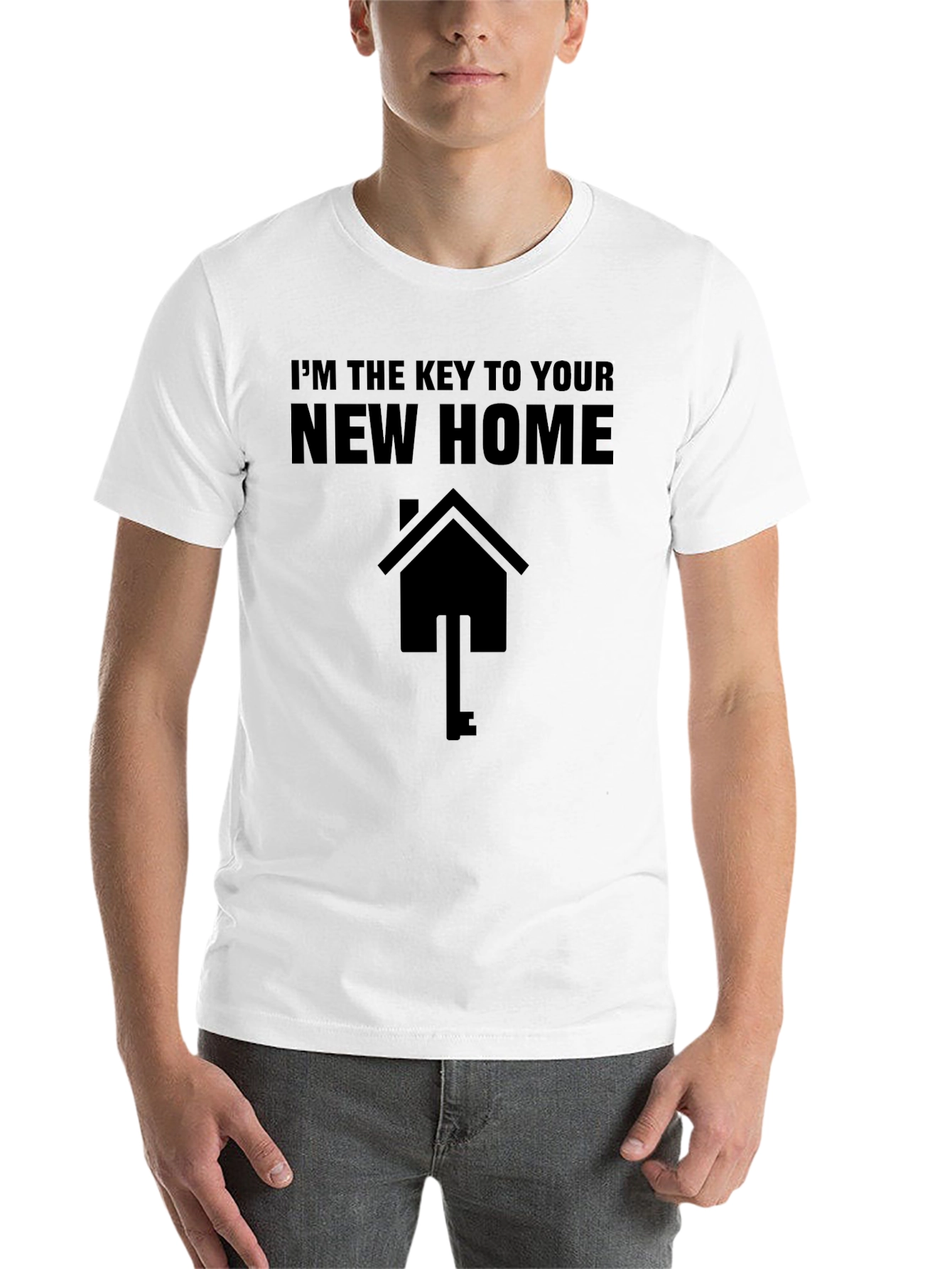 Black Realtor Key to Your New Home T-Shirt view 14
