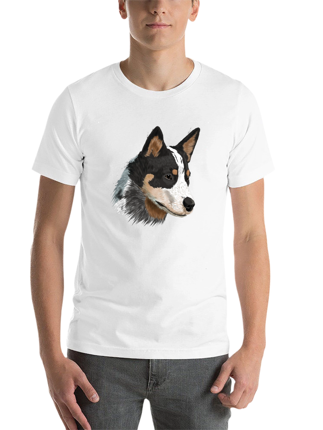 Black Dog Breed Graphic Tee - Unisex Comfort view 14