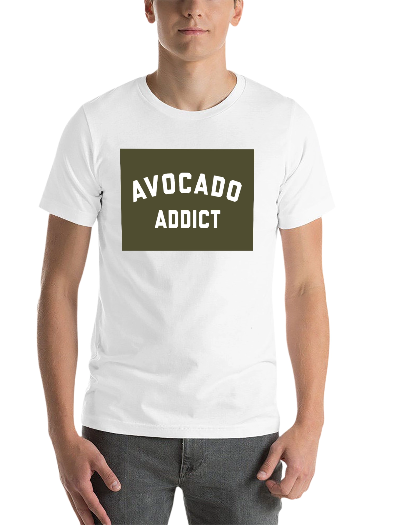 Black Avocado Addict Graphic T-Shirt - Black view 14