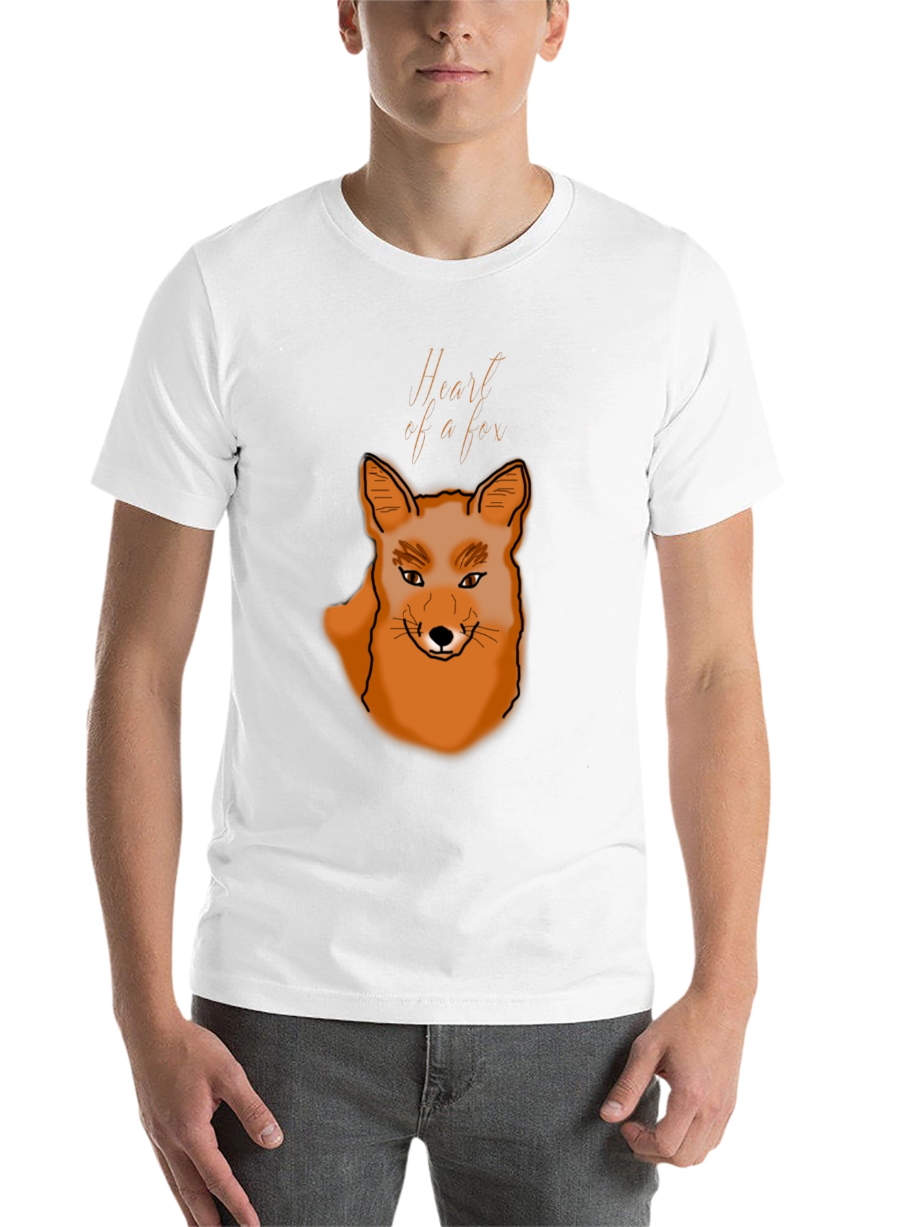 Black Heart of a Fox Graphic Tee view 14