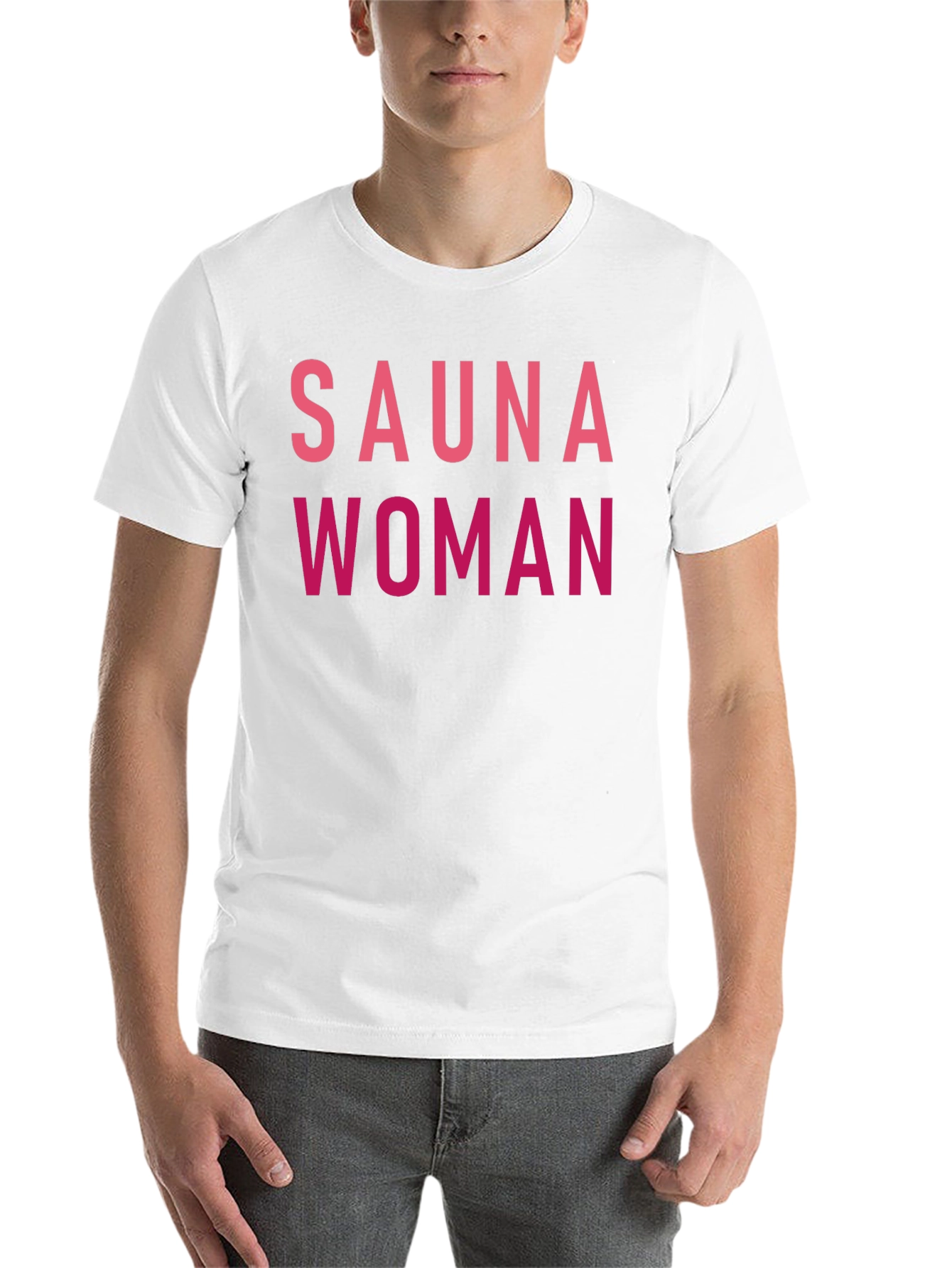 Black Sauna Woman Graphic Tee - Black view 14