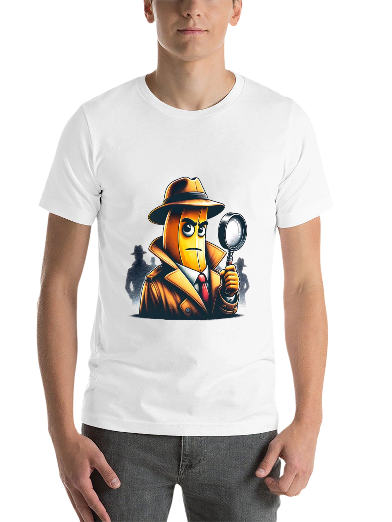 Black Banana Detective T-Shirt view 14