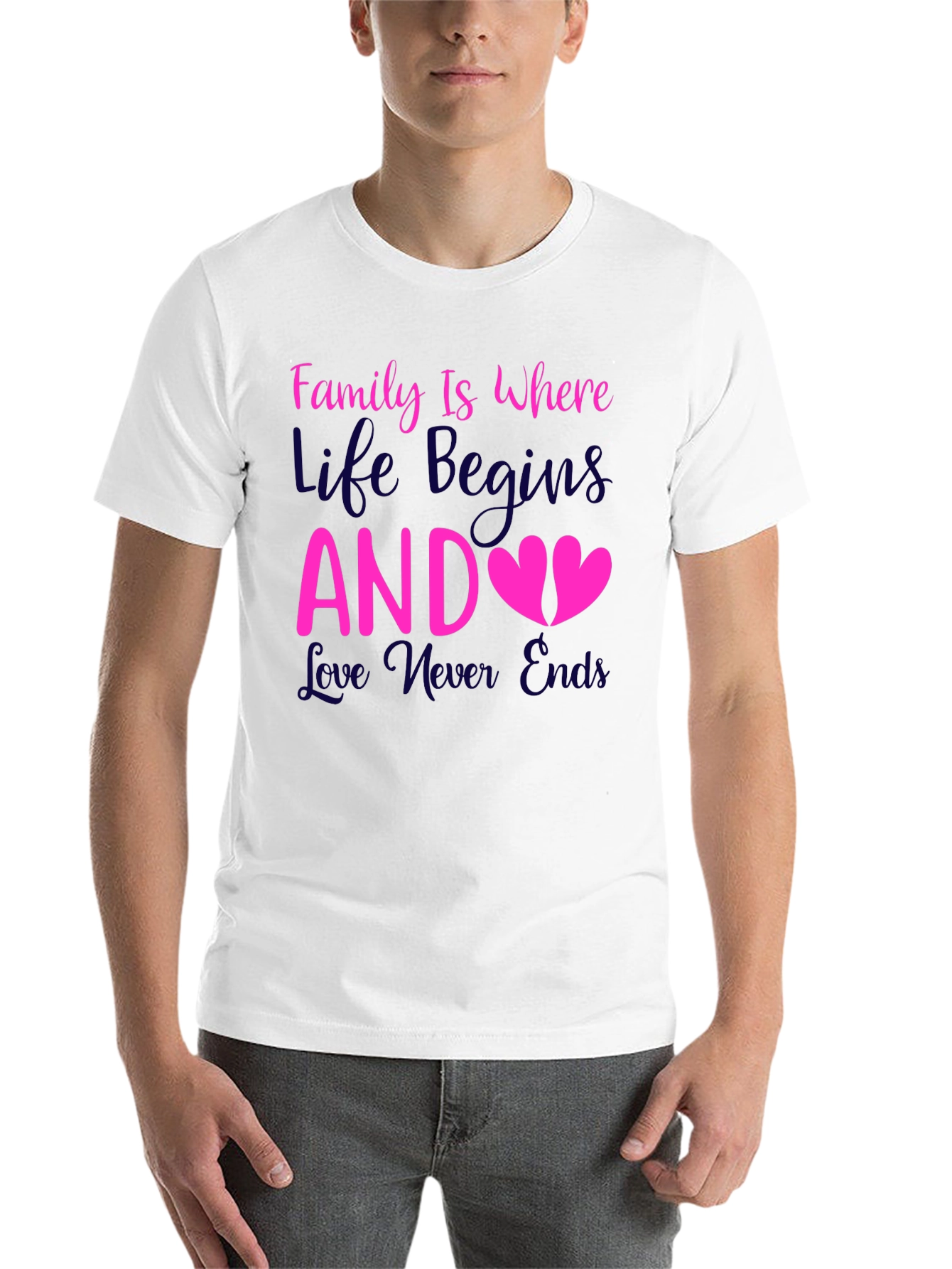Family is Where Life Begins T-Shirt - 14