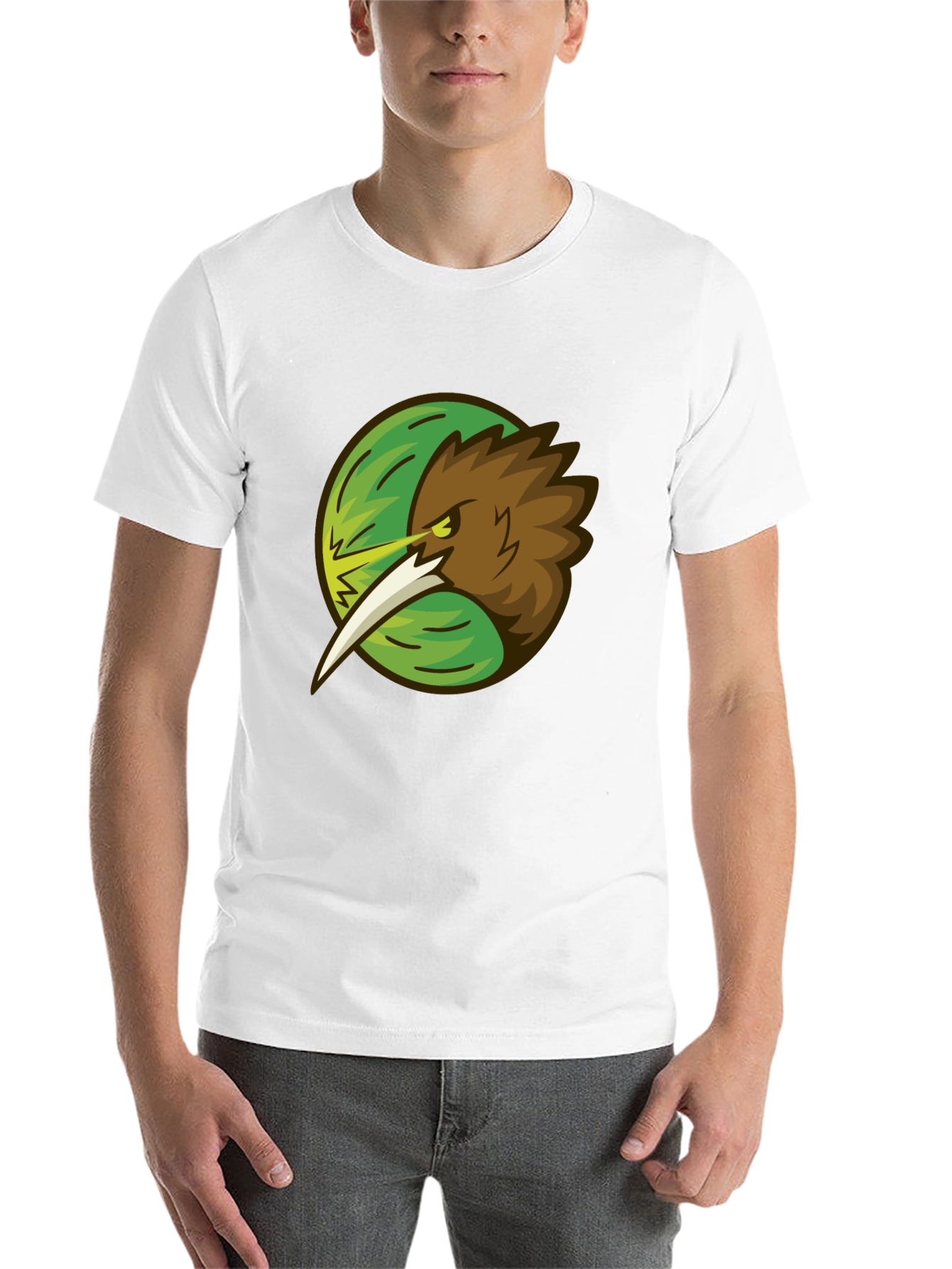 Black Kiwi Bird Graphic Tee - Stylish Black T-Shirt view 14